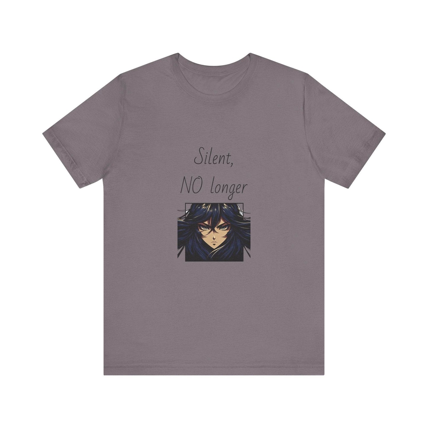 Fierce Survivor Unisex Short Sleeve Tee - Silent, NO longer - The Dreamer's Bookshop.