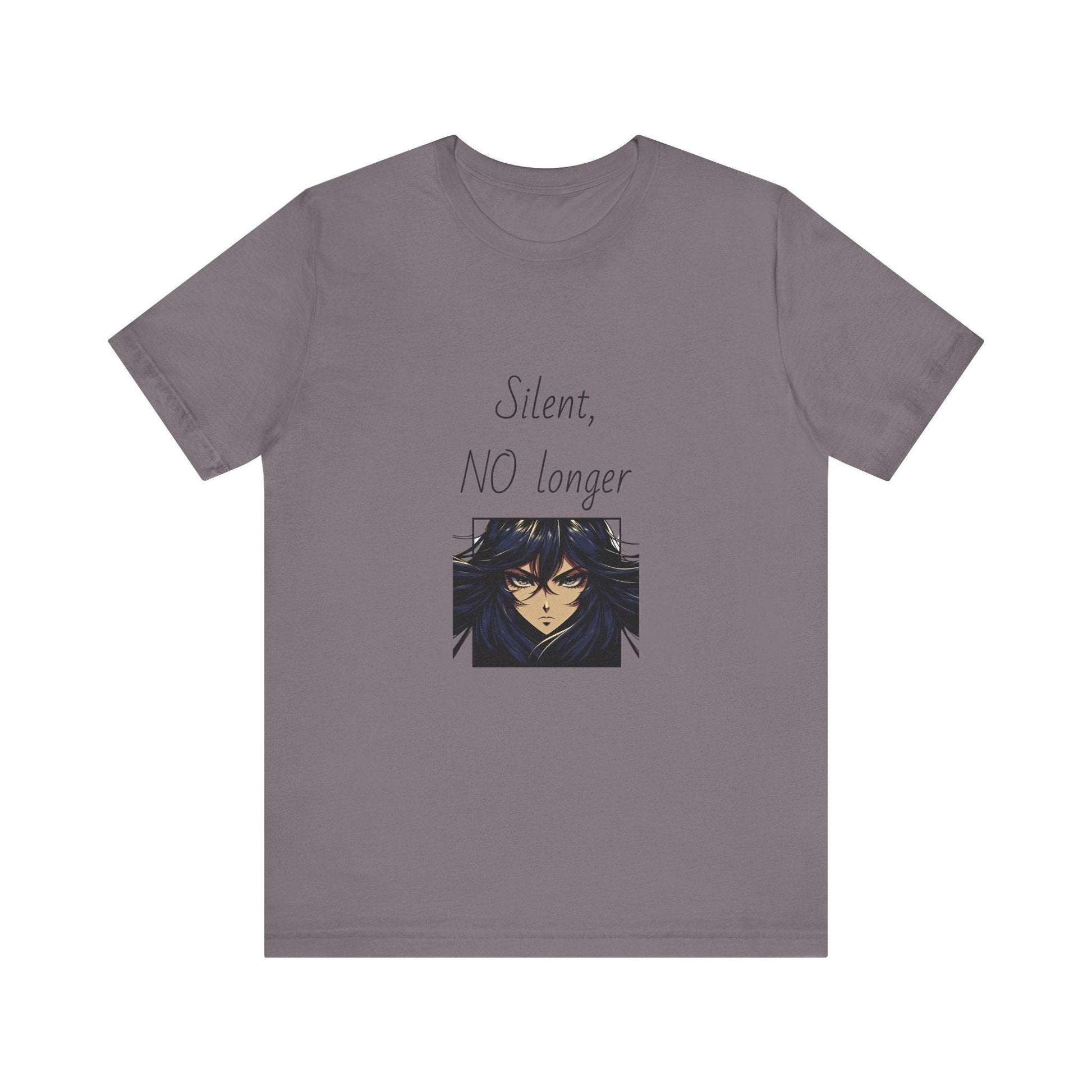 Fierce Survivor Unisex Short Sleeve Tee - Silent, NO longer - The Dreamer's Bookshop.