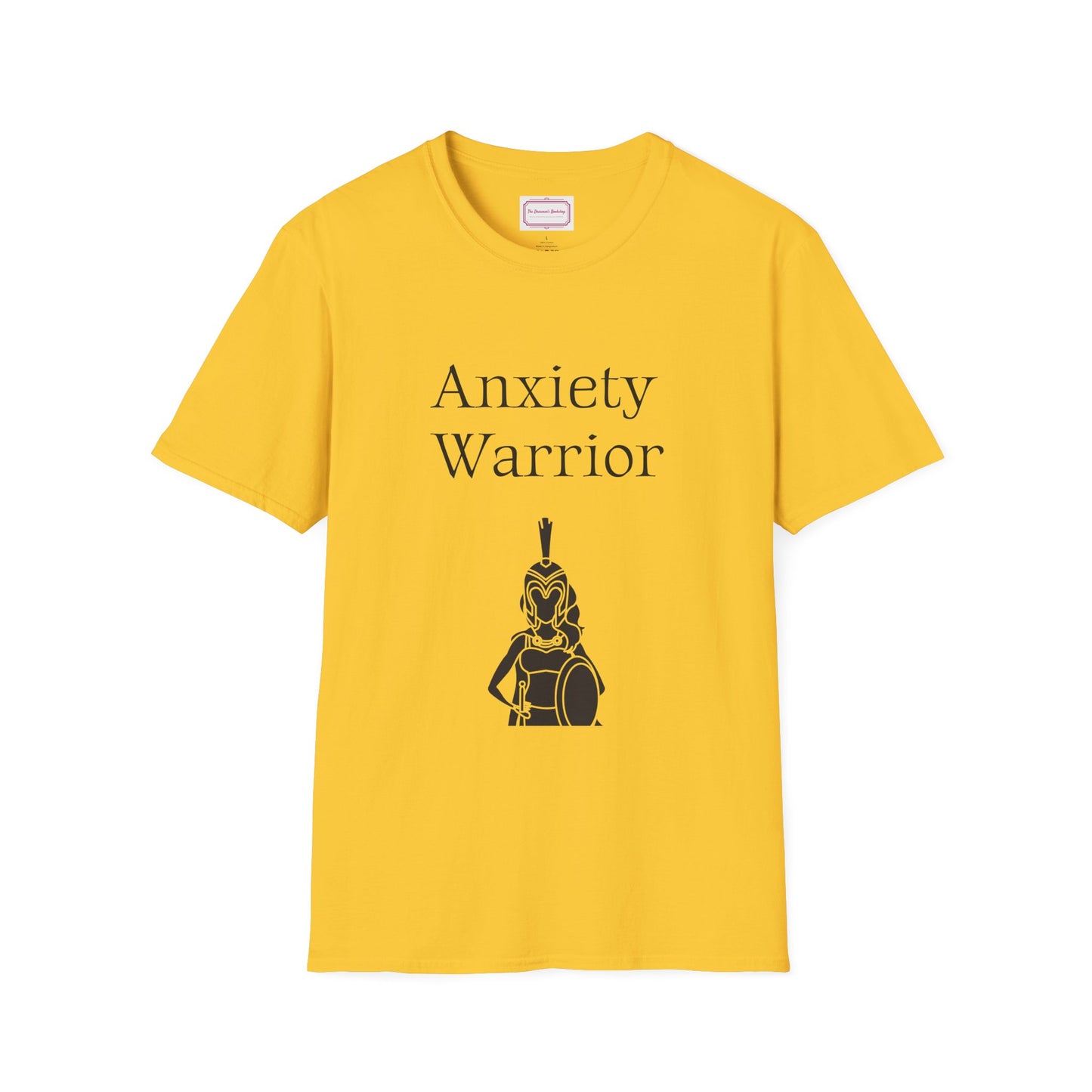 Anxiety Warrior Unisex Softstyle T-Shirt - Embrace Your Battles