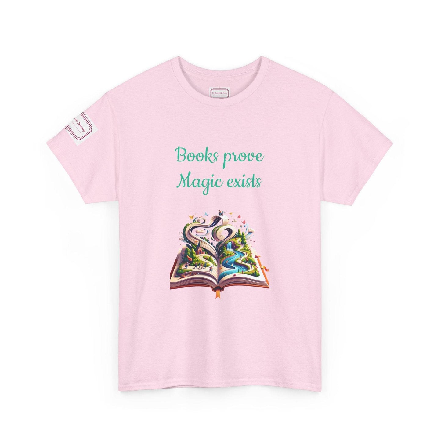Magic exists - Unisex Heavy Cotton Tee - Perfect for Book Lovers - The Dreamer's Bookshop.