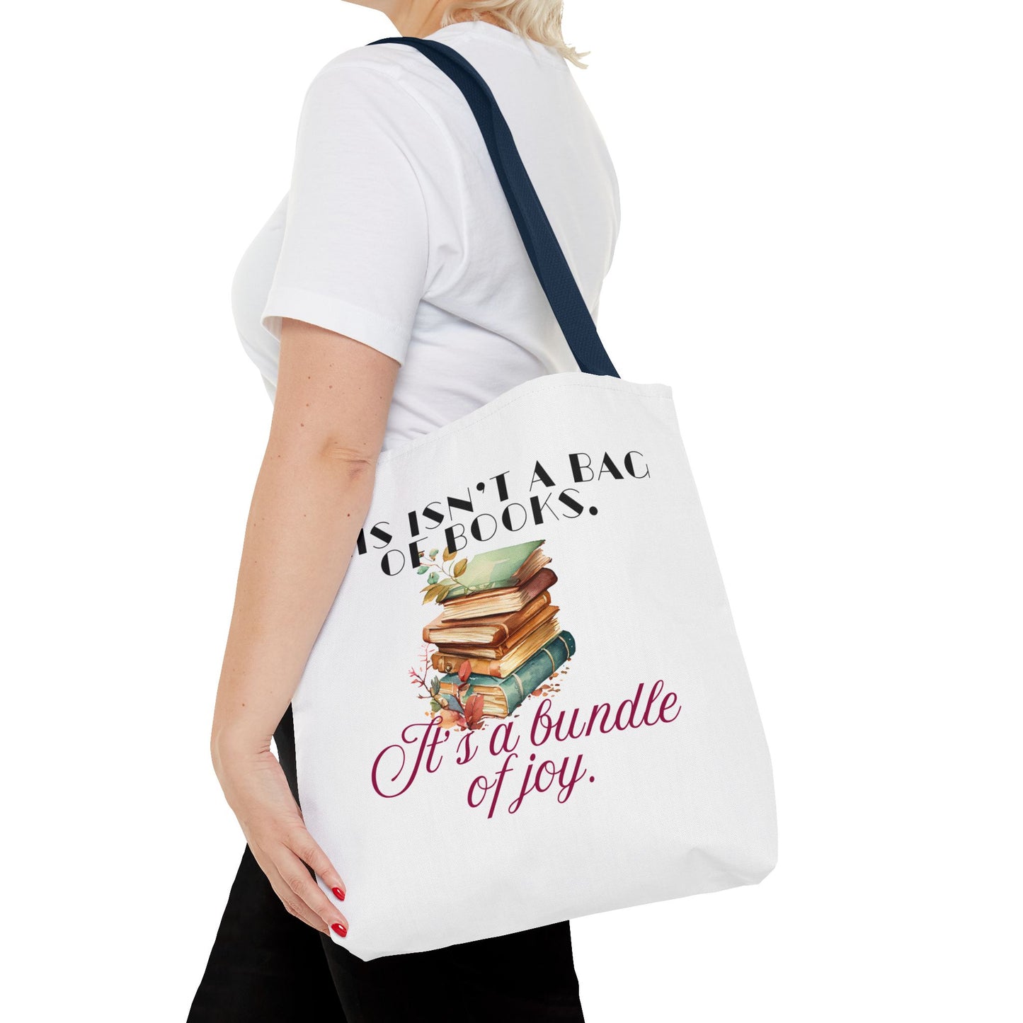 This isn't a Bag of Books - Tote Bag - Cozy Autumn Design