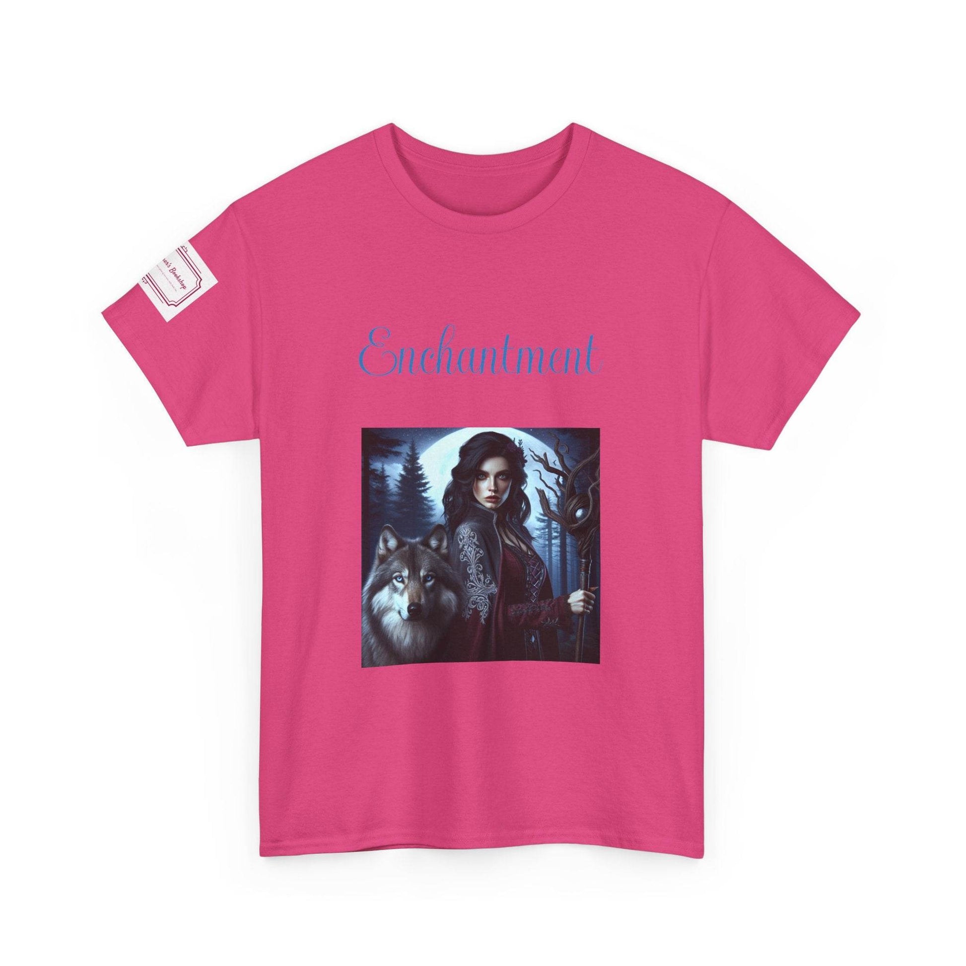 Enchanting Forest Unisex Heavy Cotton Tee - Perfect for Mystical Occasions - The Dreamer's Bookshop.