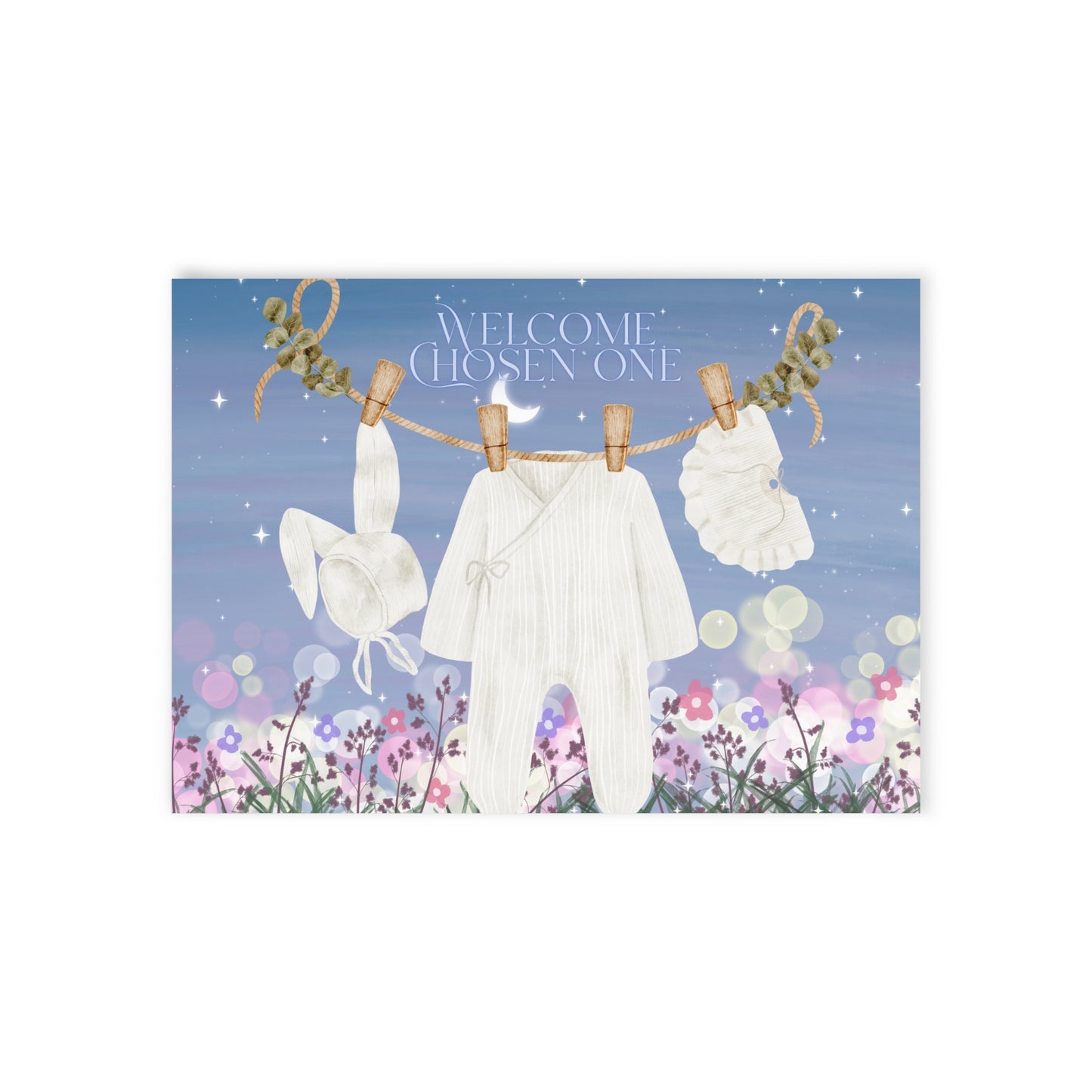 The Dreamer's Bookshop Cute "Chosen One" Baby Card - The Dreamer's Bookshop.