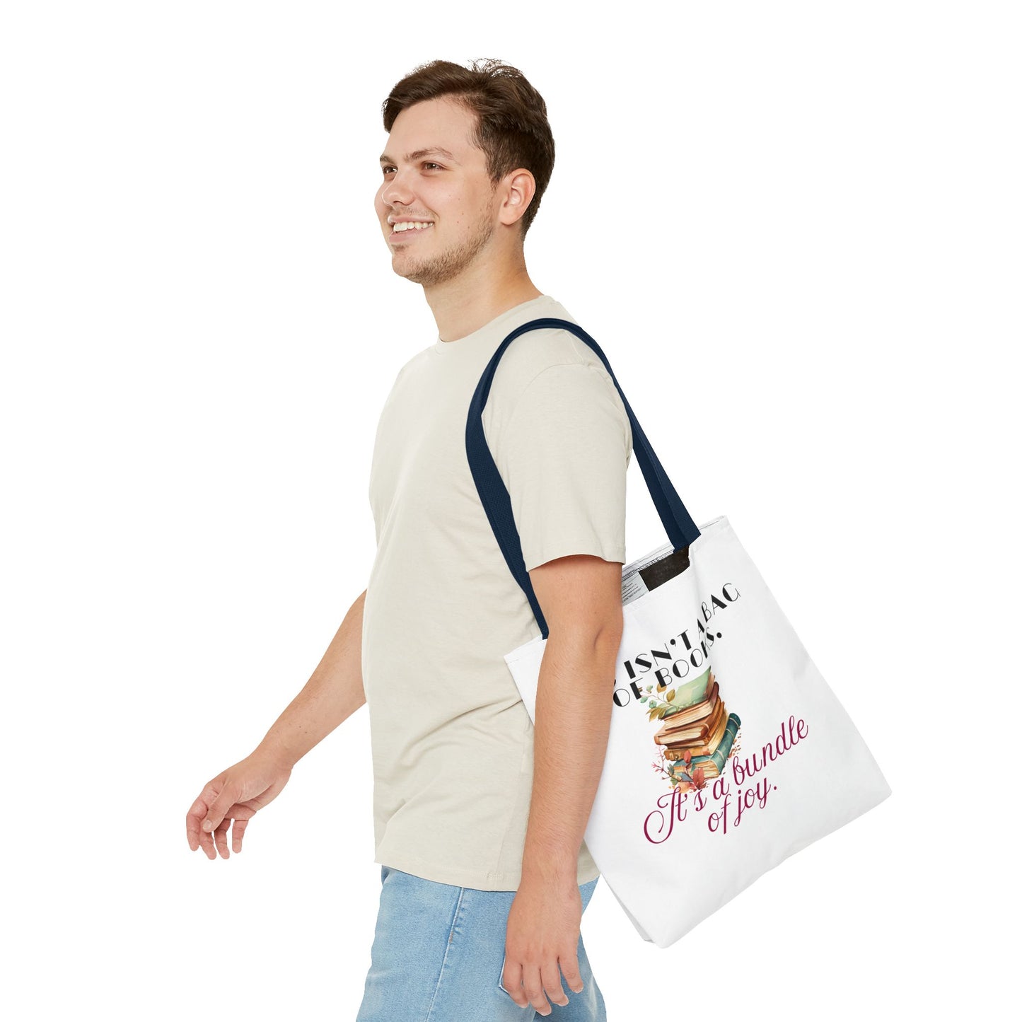 This isn't a Bag of Books - Tote Bag - Cozy Autumn Design
