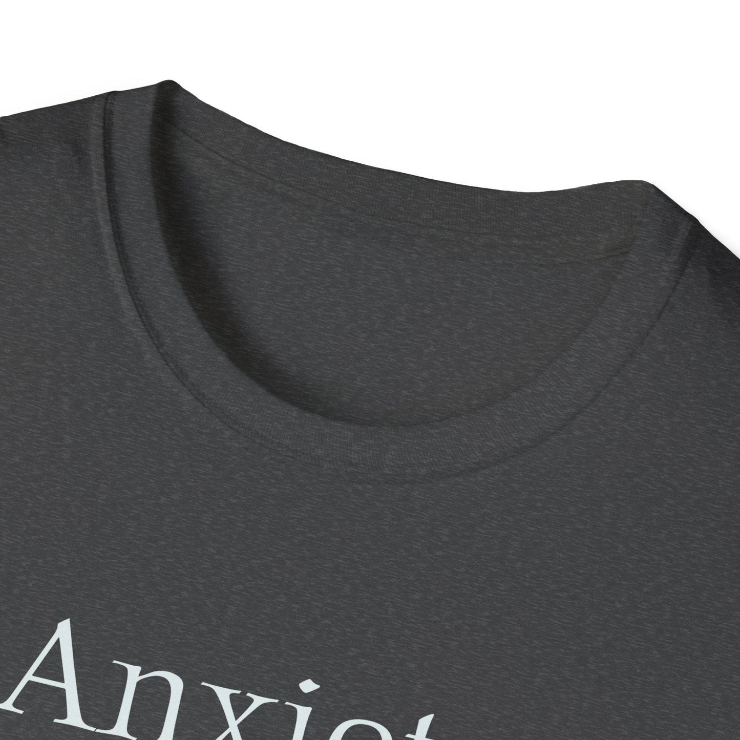 Anxiety Warrior Unisex Softstyle T-Shirt - Empowering Battle Against Mental Health - The Dreamer's Bookshop.