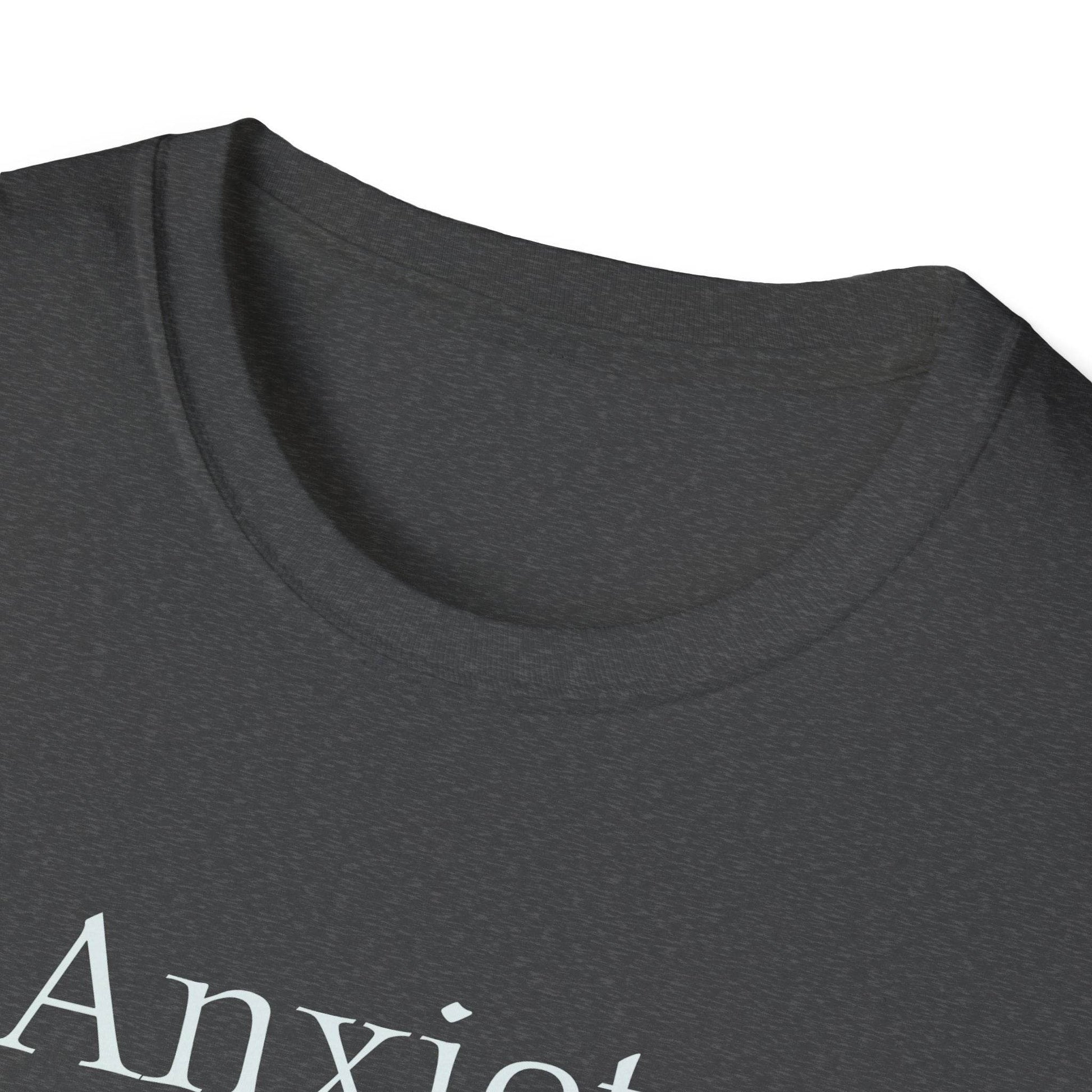 Anxiety Warrior Unisex Softstyle T-Shirt - Empowering Battle Against Mental Health - The Dreamer's Bookshop.