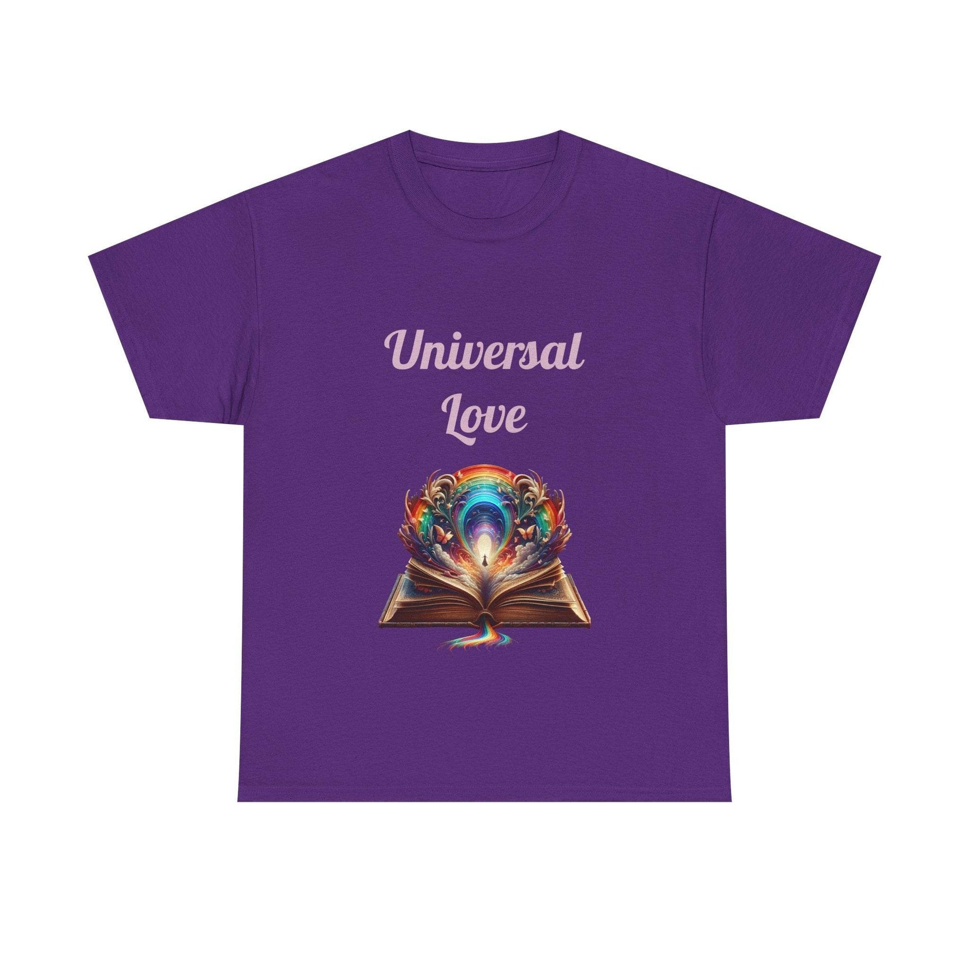 Universal Love - Unisex Heavy Cotton Tee - Queer Romance Books - The Dreamer's Bookshop.
