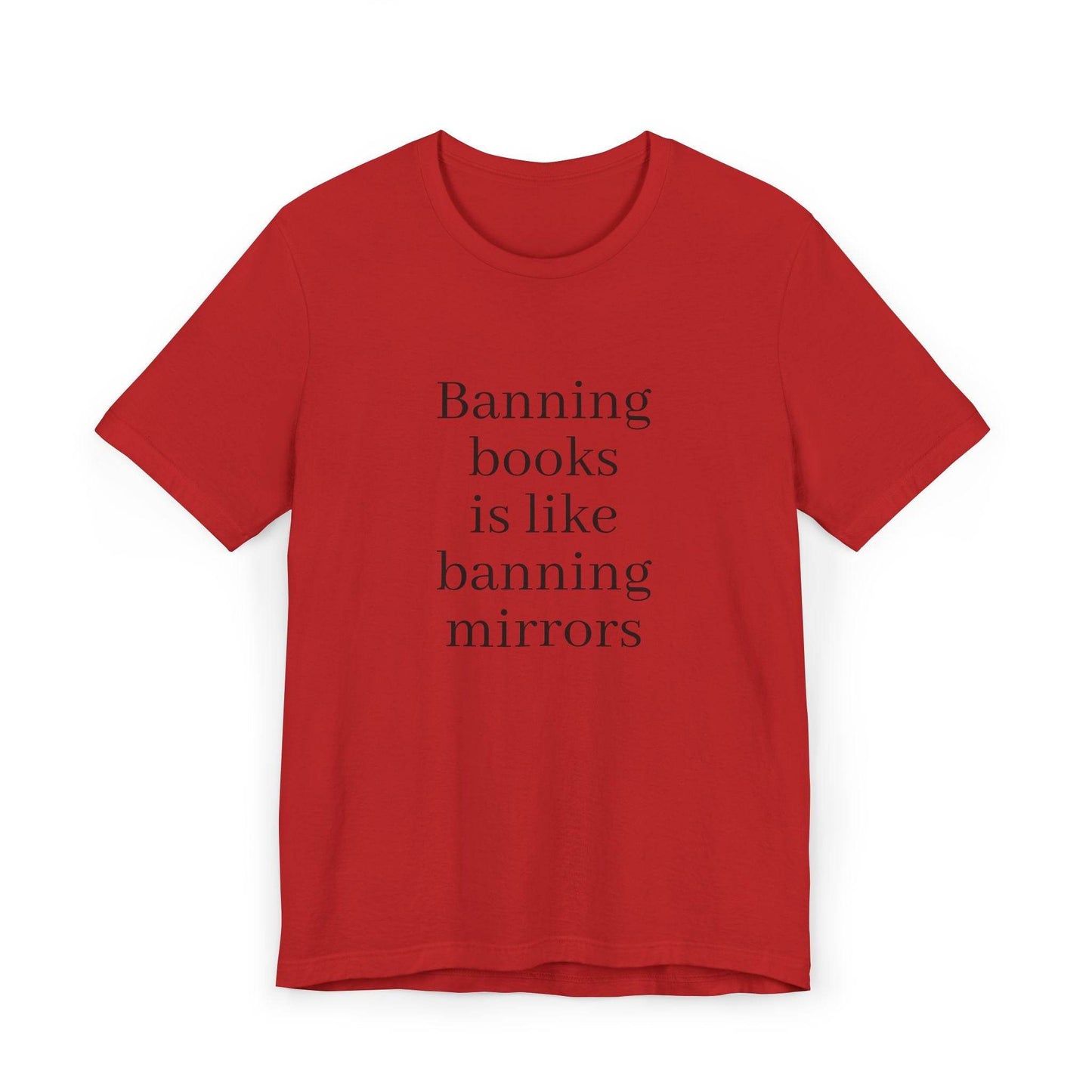 Unisex Jersey T-Shirt - Banning Books Vibe - The Dreamer's Bookshop.