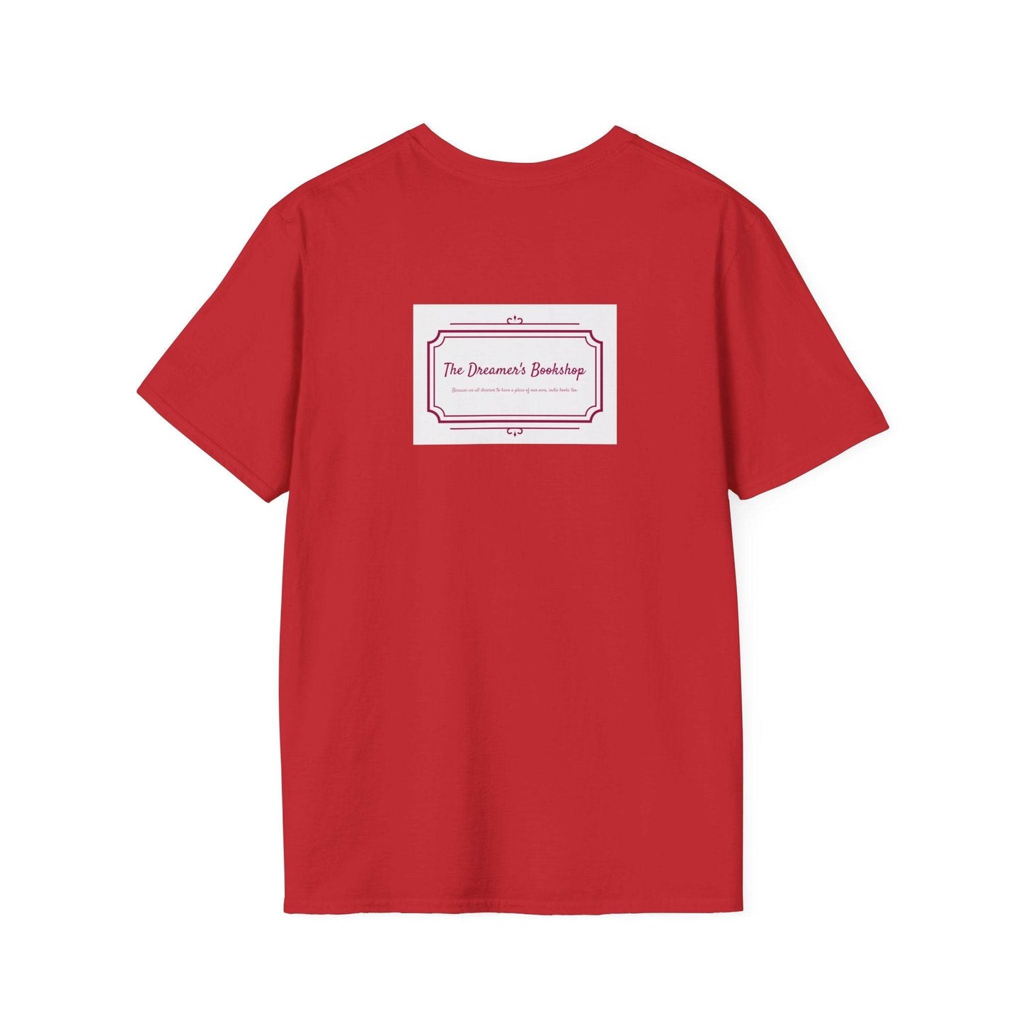 Unisex Softstyle T-Shirt - 'In our bookshop' - The Dreamer's Bookshop.