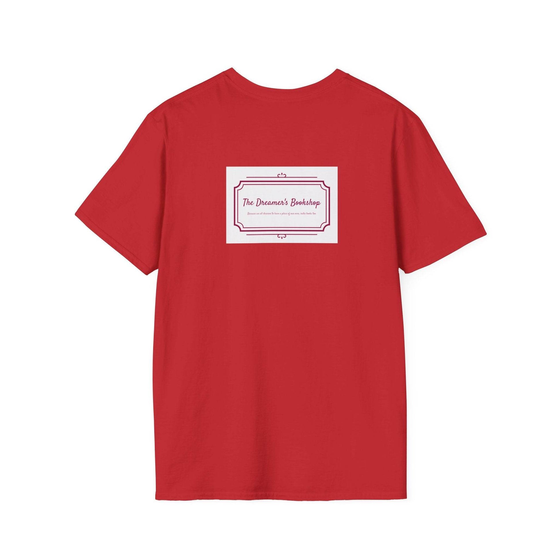 Unisex Softstyle T-Shirt - 'In our bookshop' - The Dreamer's Bookshop.