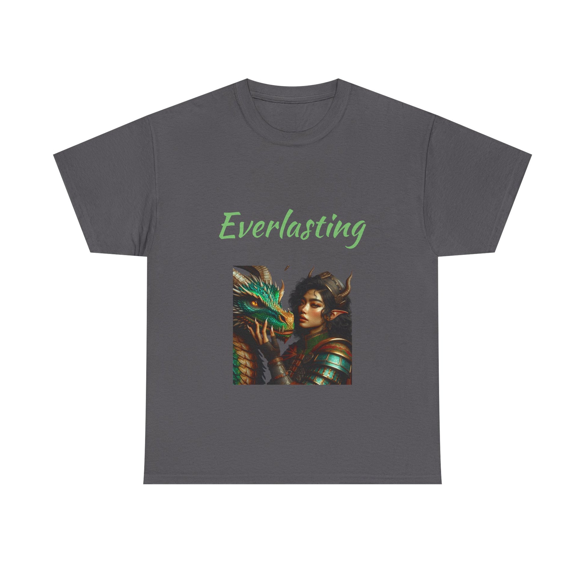 Book Lover's Unisex Heavy Cotton Tee - "Everlasting" - The Dreamer's Bookshop.