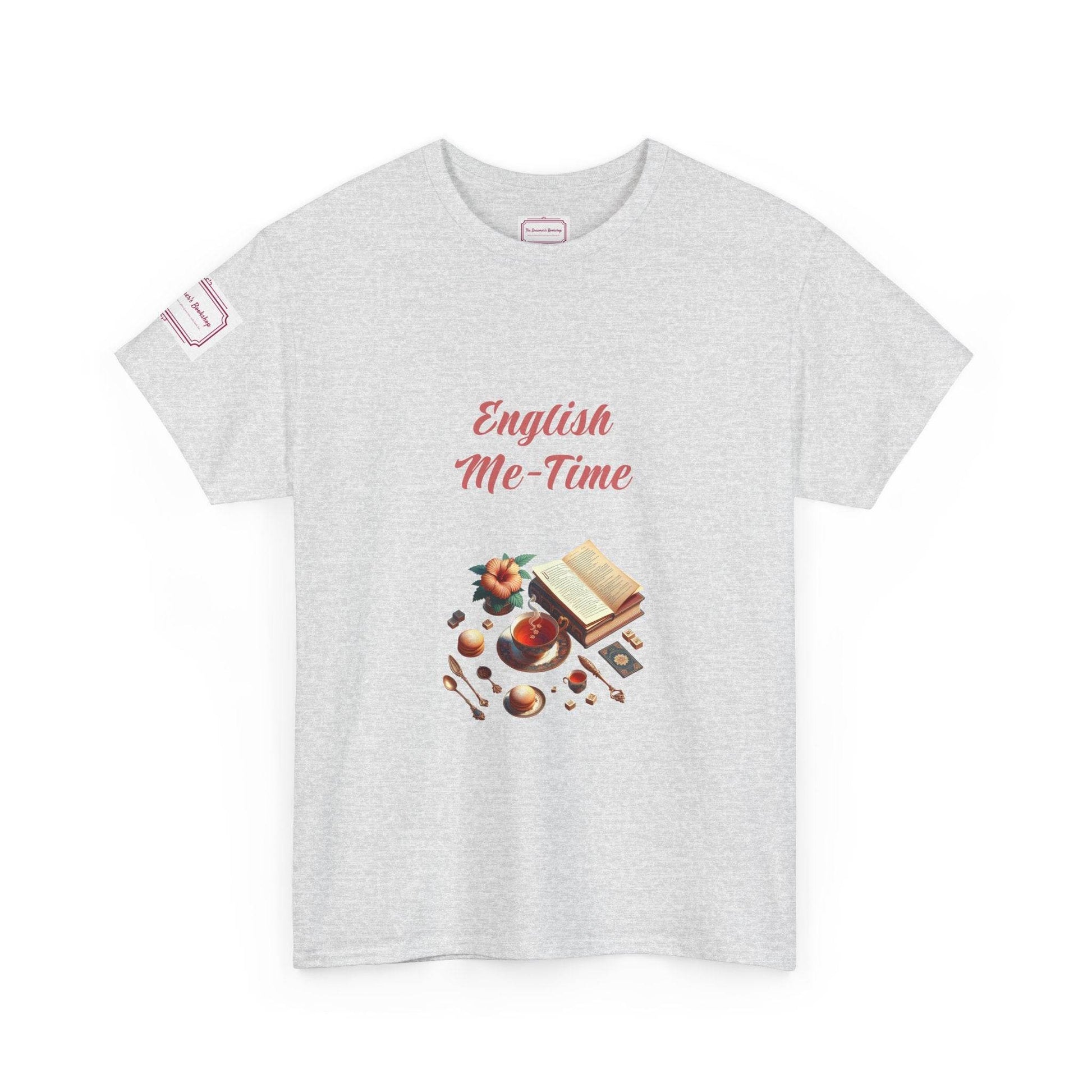 Me-Time - Unisex Heavy Cotton Tee - Perfect for Book Lovers - The Dreamer's Bookshop.