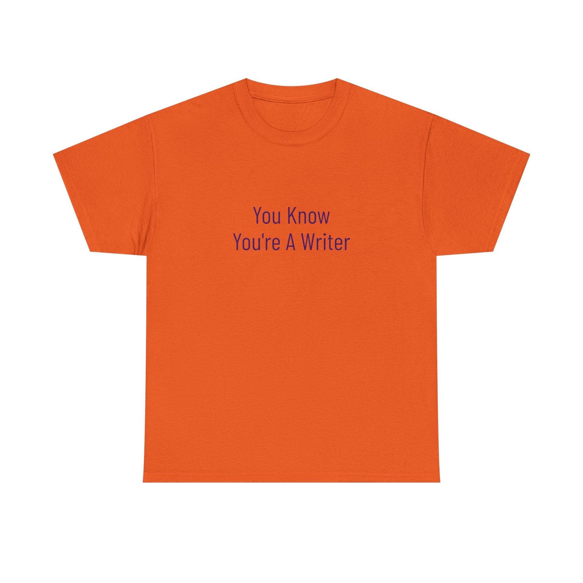You Know - Unisex Heavy Cotton Tee - Creative Apparel - The Dreamer's Bookshop.