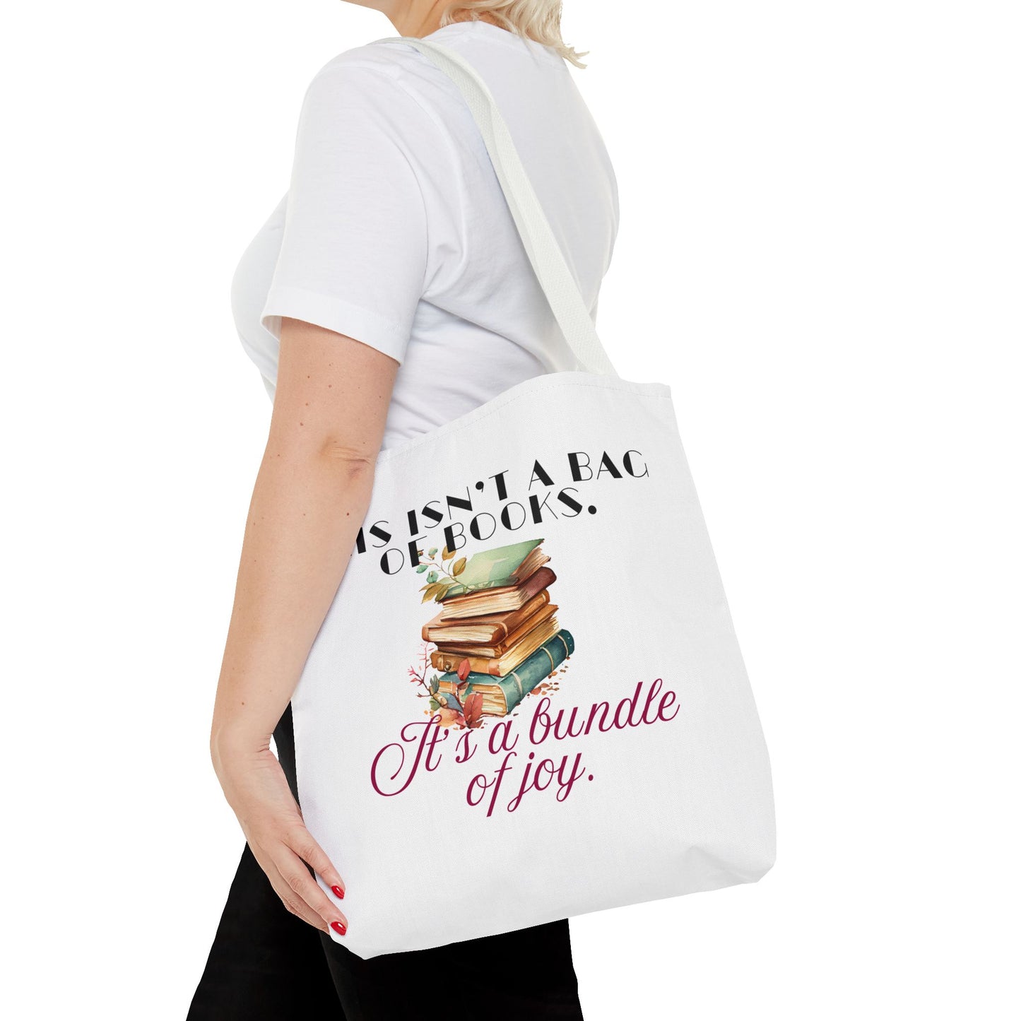 This isn't a Bag of Books - Tote Bag - Cozy Autumn Design