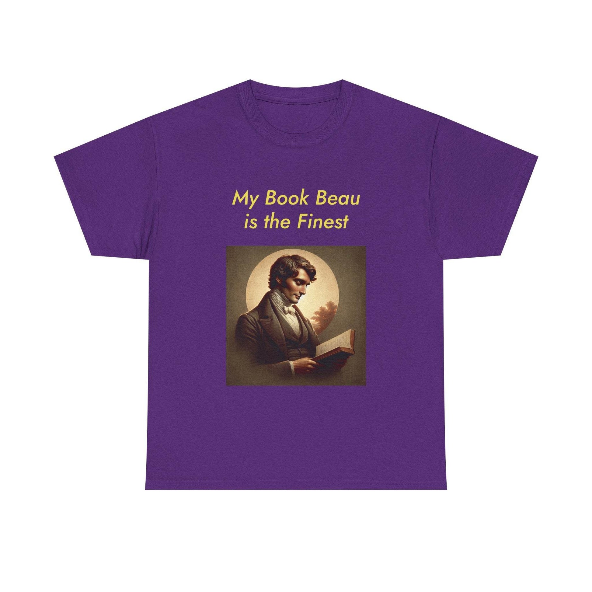 My Book Beau Unisex Heavy Cotton Tee - Perfect for Literature Lovers - The Dreamer's Bookshop.