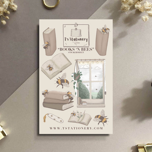 T's Stationery - „Books 'n Bees” - The Dreamer's Bookshop.