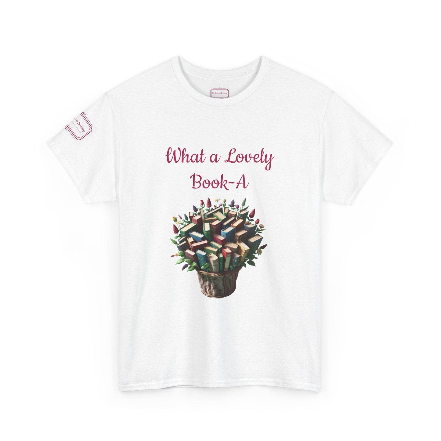 What a Lovely Book-A Unisex Heavy Cotton Tee - Perfect for Book Lovers - The Dreamer's Bookshop.