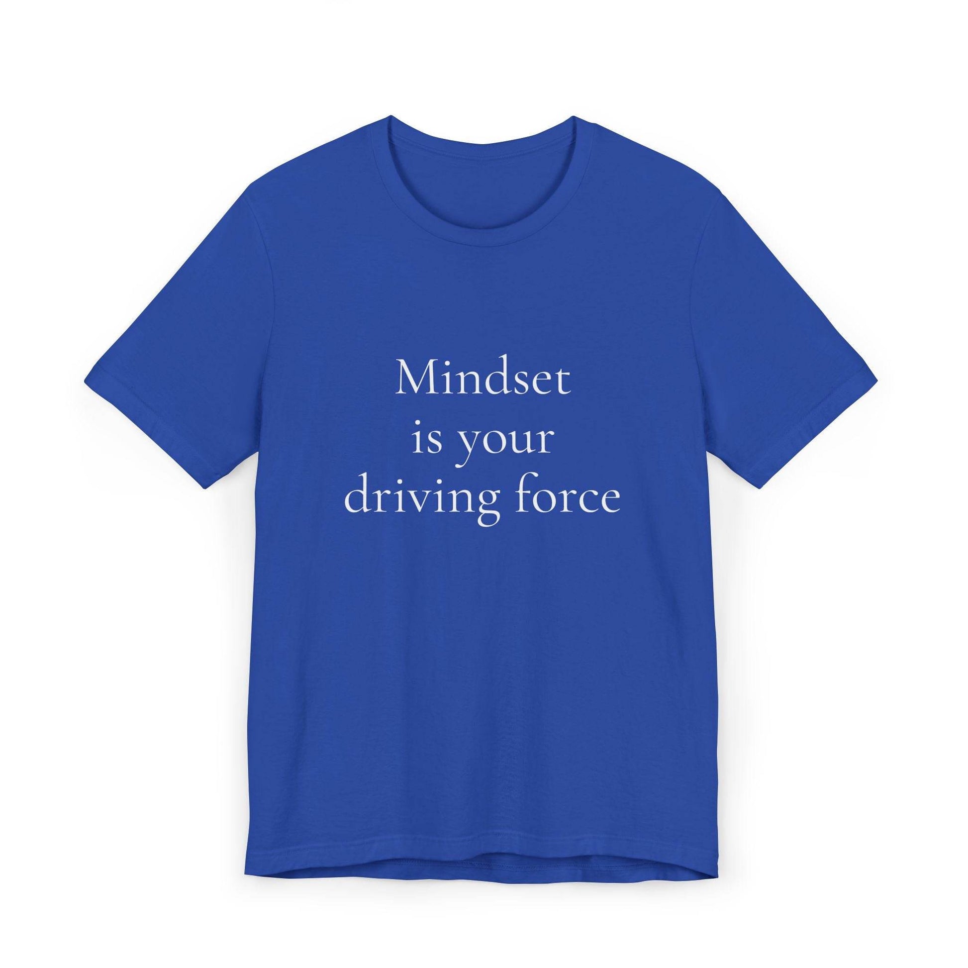 Inspirational Unisex Jersey T-Shirt - Mindset Vibe - The Dreamer's Bookshop.