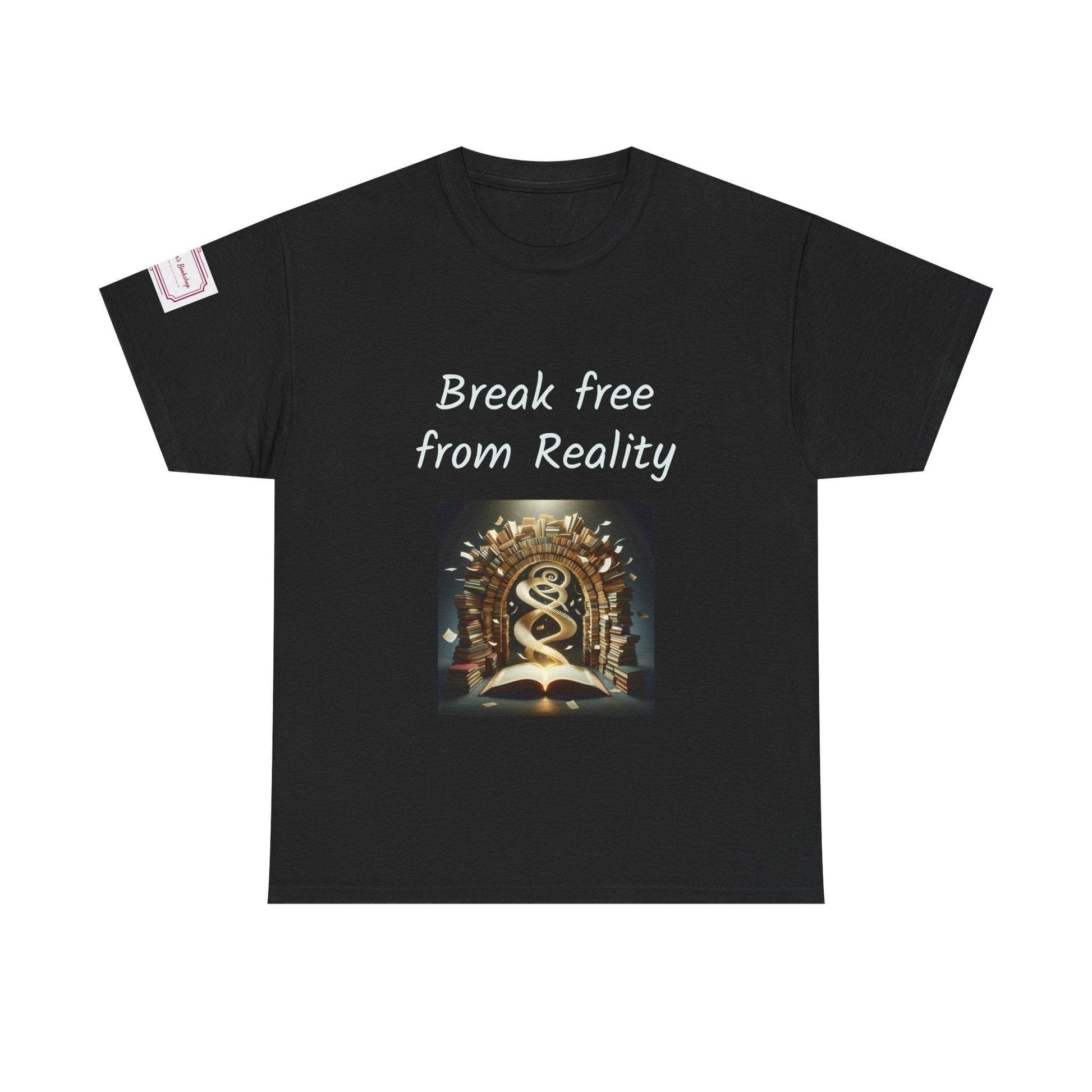 Break Free - Graphic Unisex Heavy Cotton Tee - Book Lovers - The Dreamer's Bookshop.