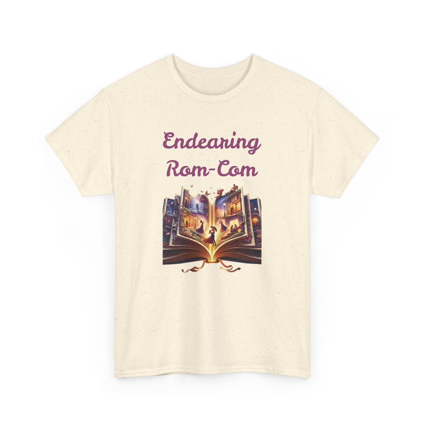 Endearing - Graphic Tee - Unisex Heavy Cotton T-Shirt Rom-Com Books - The Dreamer's Bookshop.