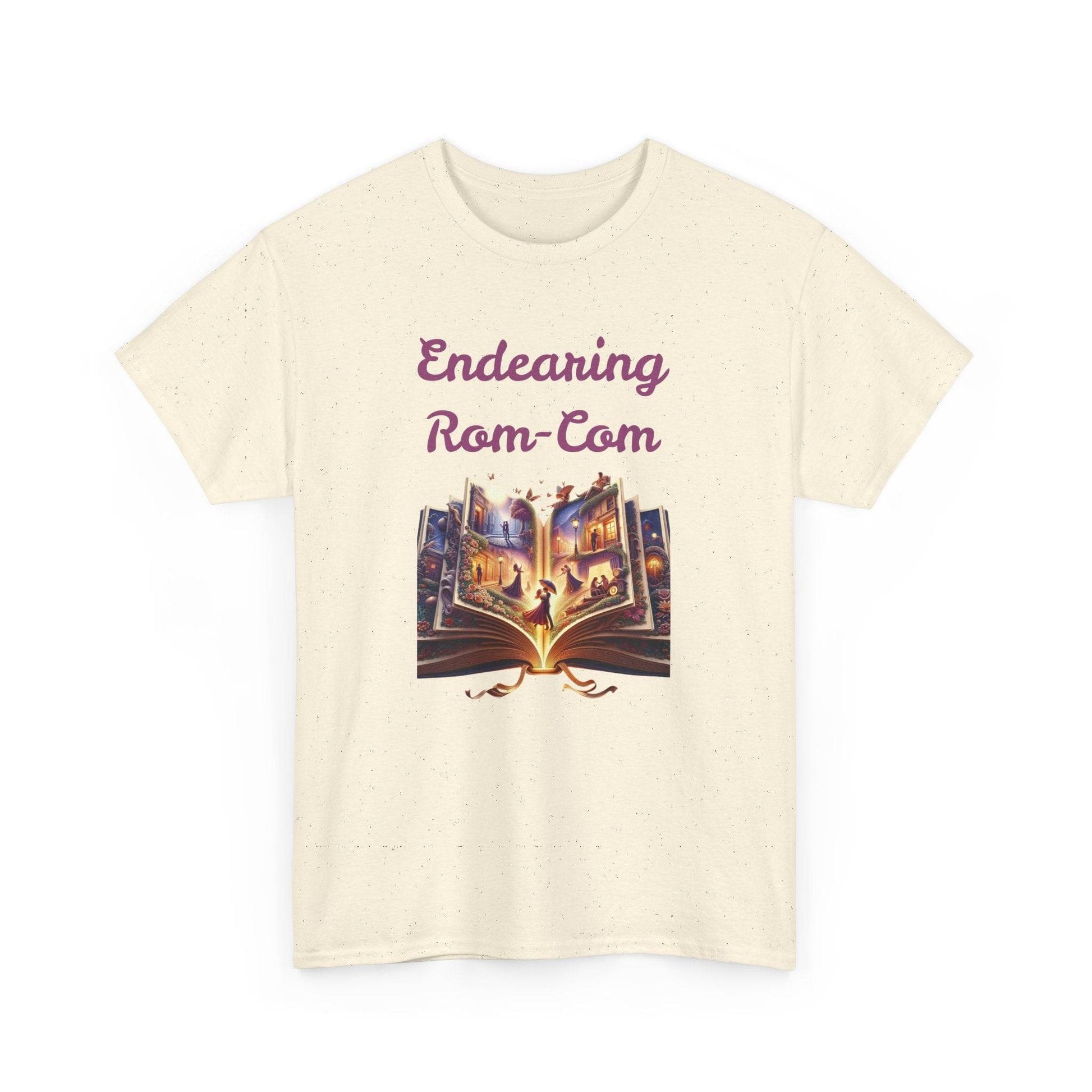 Endearing - Graphic Tee - Unisex Heavy Cotton T-Shirt Rom-Com Books - The Dreamer's Bookshop.