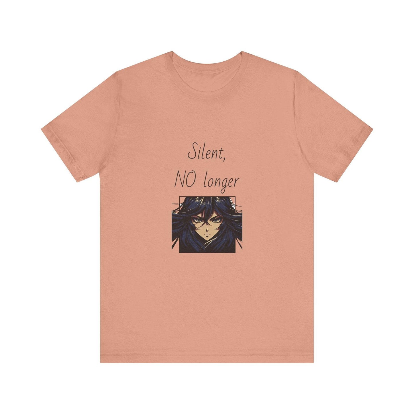 Fierce Survivor Unisex Short Sleeve Tee - Silent, NO longer - The Dreamer's Bookshop.