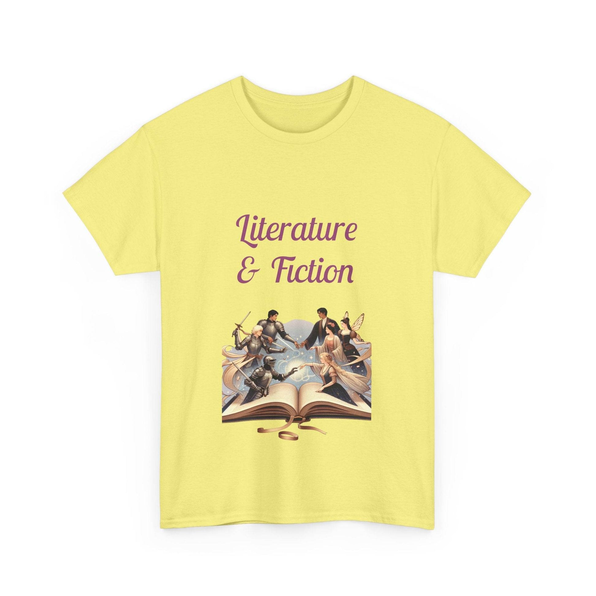 Fiction - Unisex Heavy Cotton Tee - Literature Books - The Dreamer's Bookshop.