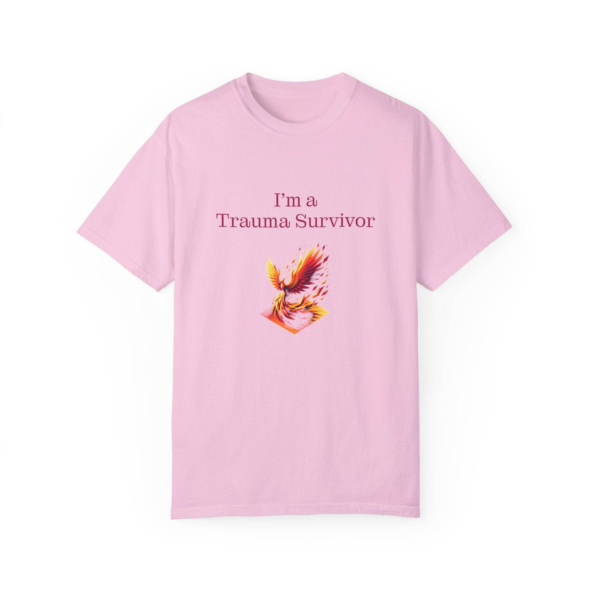 Trauma Survivor Unisex T-Shirt - Empowering Tee for Healthcare Awareness - The Dreamer's Bookshop.