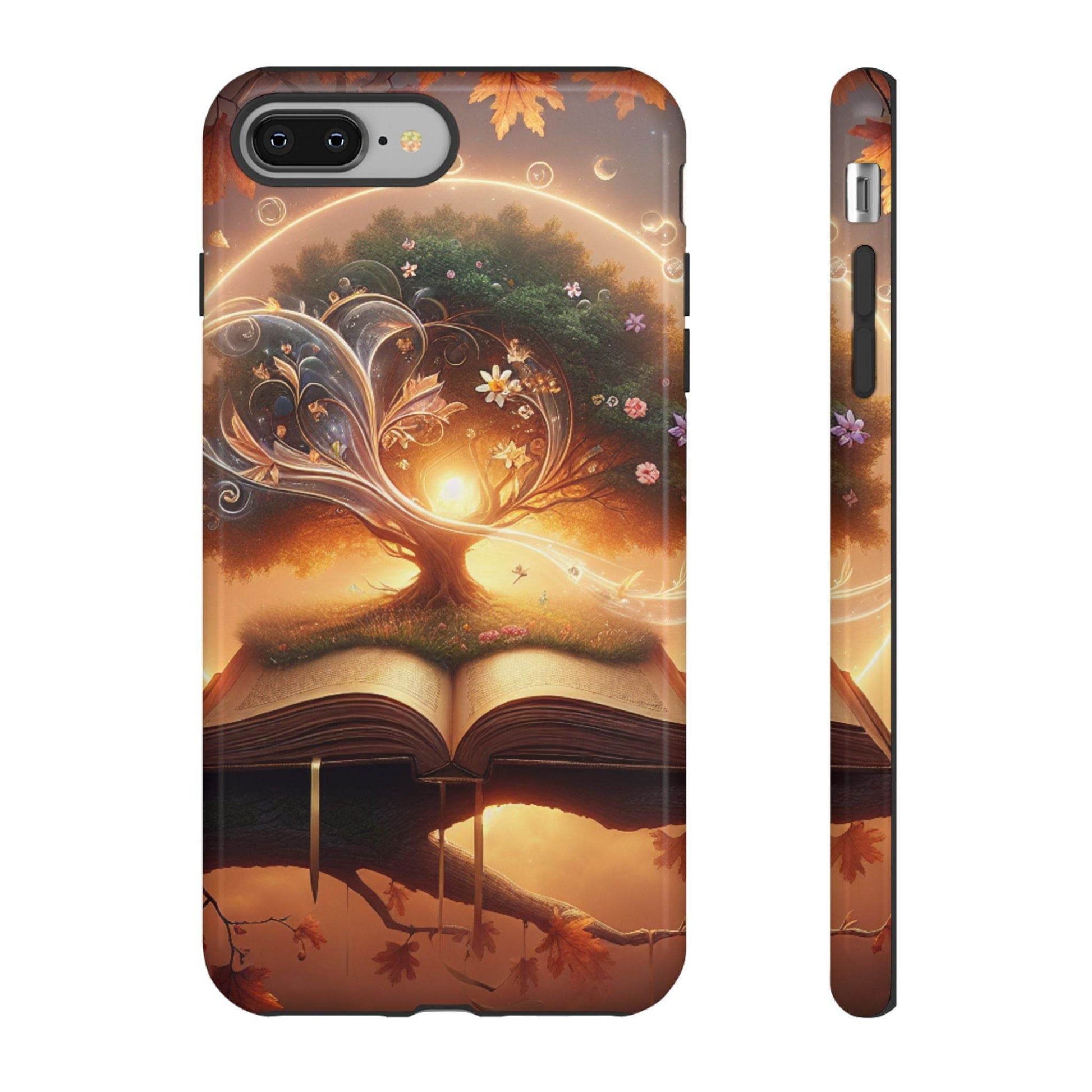 Nature-Inspired iPhone & Samsung Phone Case with Tree of Life Design - The Dreamer's Bookshop.
