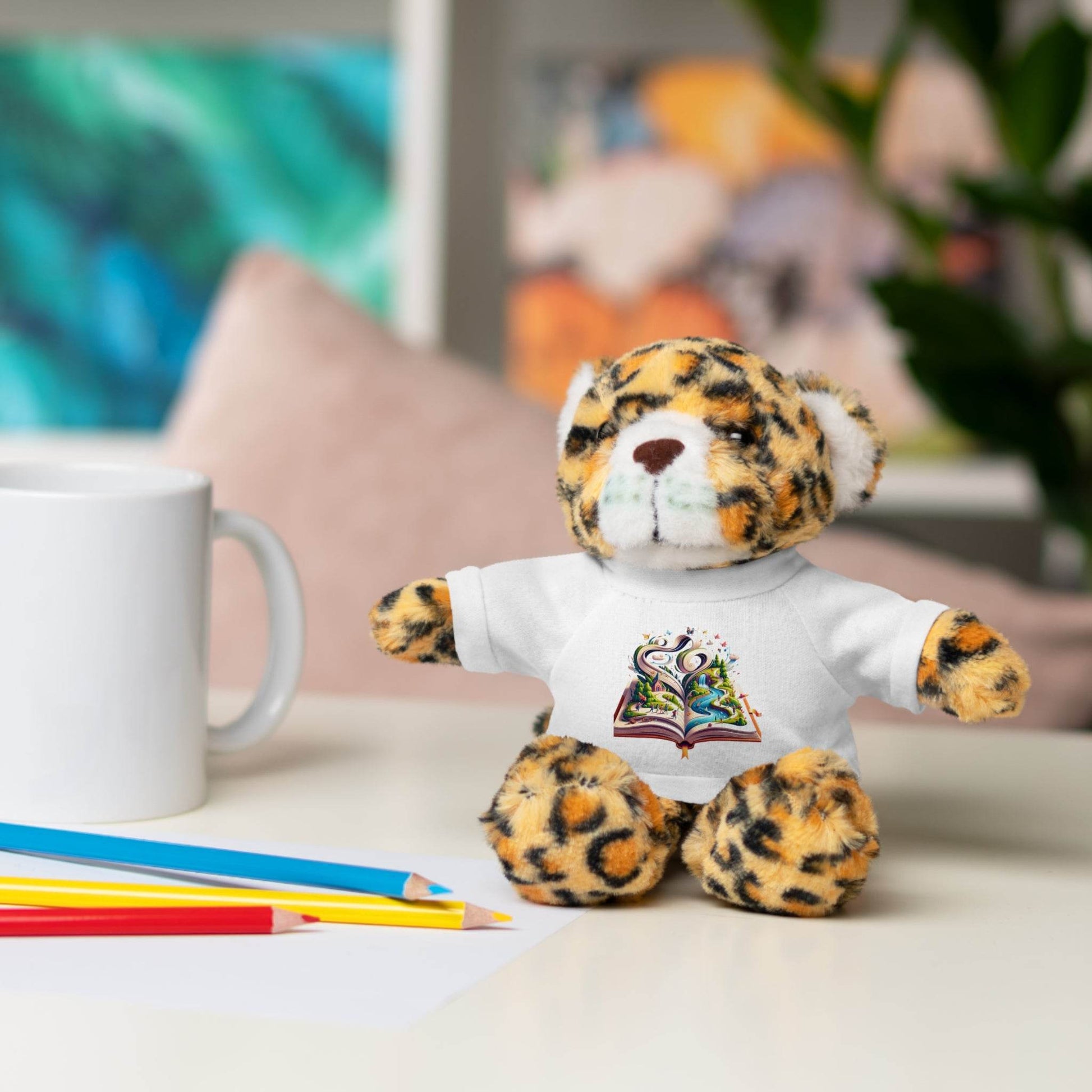 Personalized Stuffed Animal with Tee - Perfect Gift for Kids and Baby Showers - The Dreamer's Bookshop.