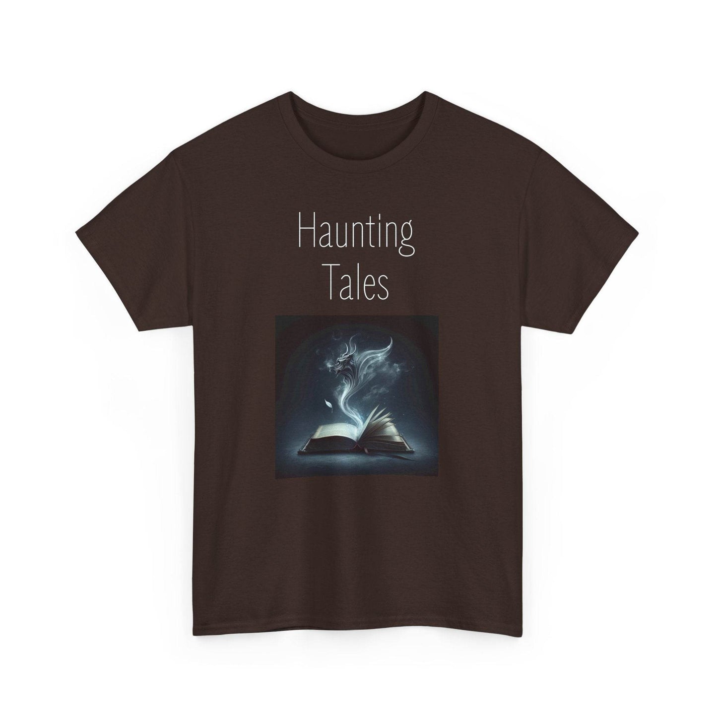 Haunting Tales - A Unisex Heavy Cotton Tee - Perfect Gift for Book Lovers - The Dreamer's Bookshop.
