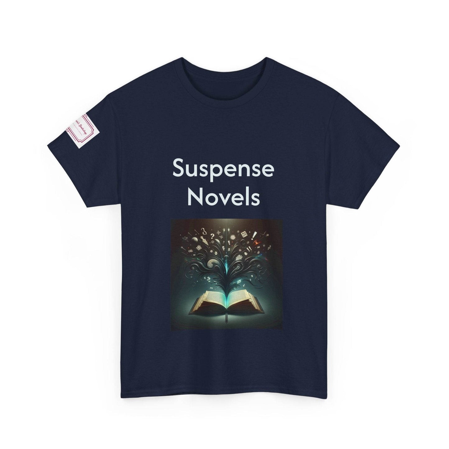 Fiction - Graphic Unisex Heavy Cotton Tee - Suspense Novels - The Dreamer's Bookshop.