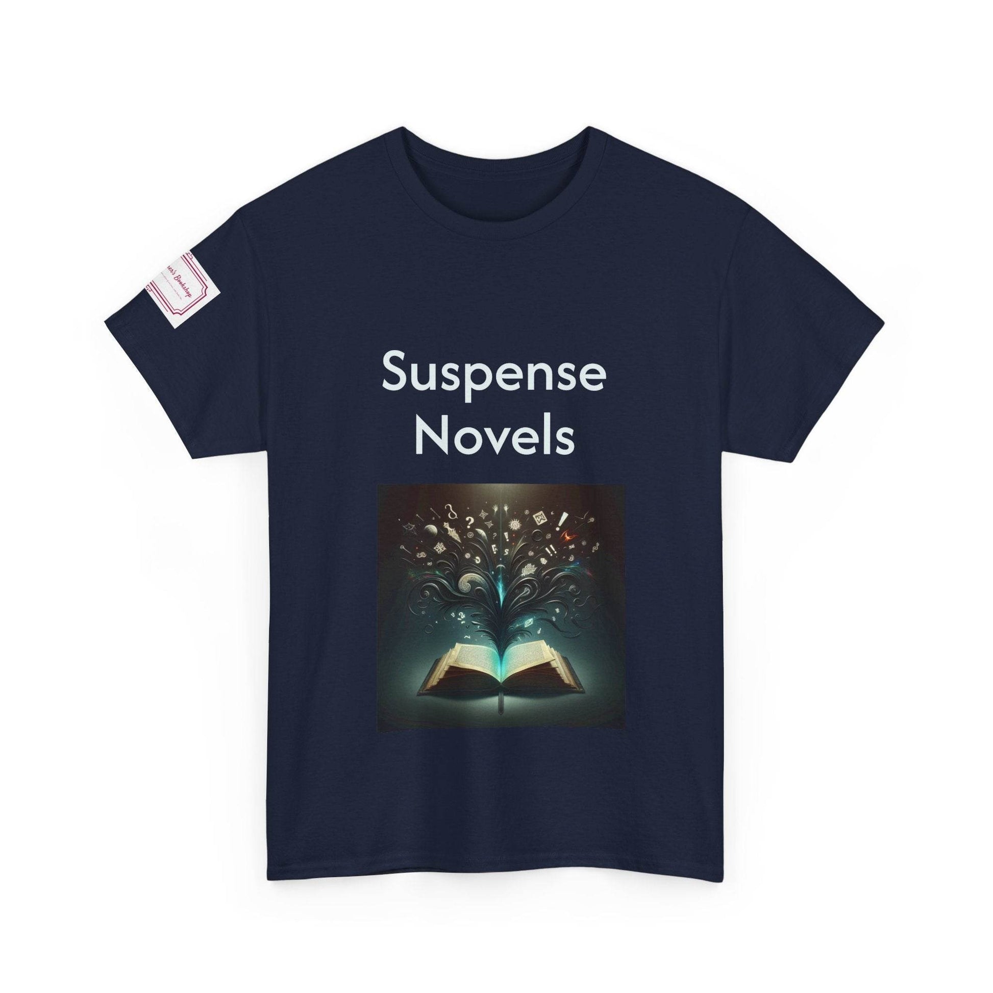 Fiction - Graphic Unisex Heavy Cotton Tee - Suspense Novels - The Dreamer's Bookshop.