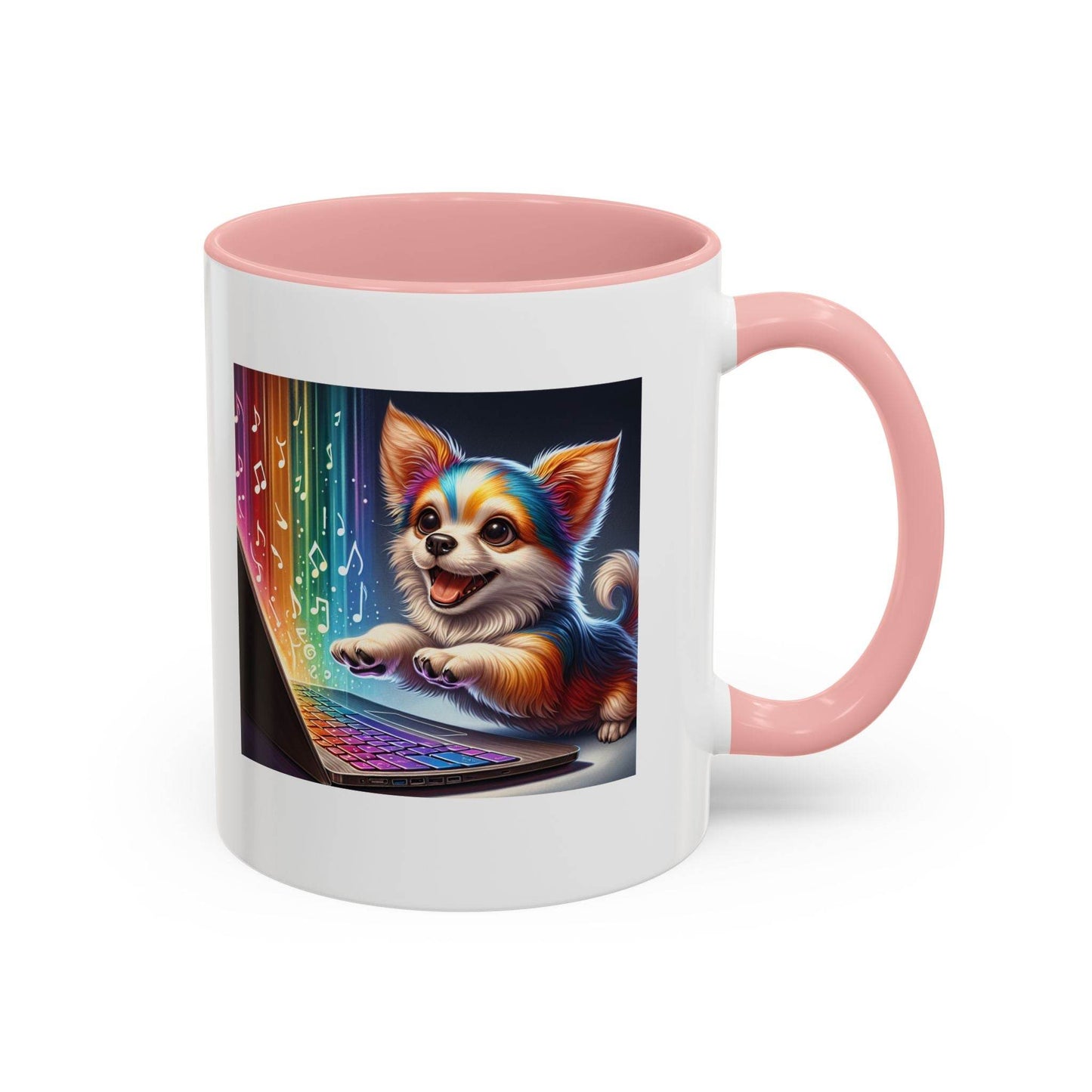 Playful Dog Writer Coffee Mug - Cute Gift for Book Lovers - The Dreamer's Bookshop.