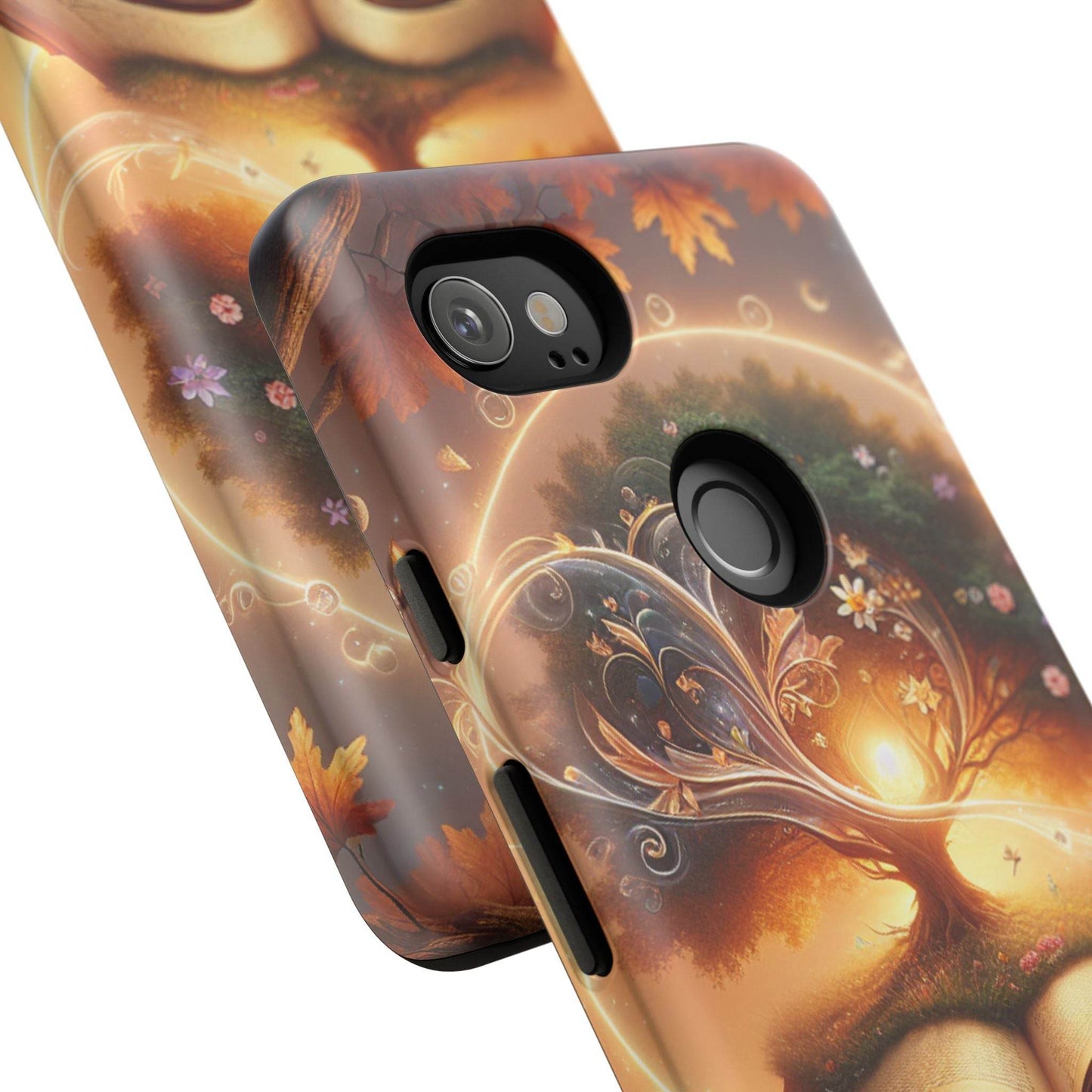 Google & Samsung - Artistic Phone Case with BookishTree Design - Tough Cases - The Dreamer's Bookshop.