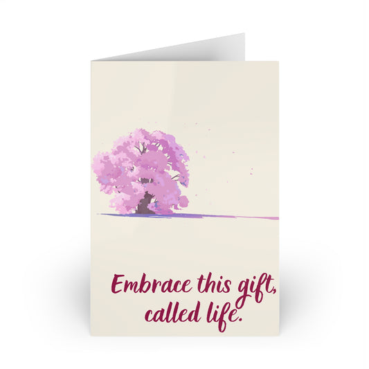 The Dreamer's Bookshop - Love Yourself Card "Embrace Life" - The Dreamer's Bookshop.