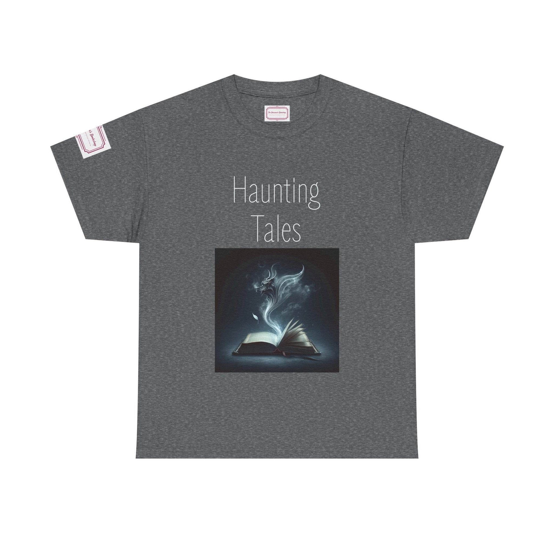 Haunting Tales - Unisex Heavy Cotton Tee - Perfect for Book Lovers - The Dreamer's Bookshop.