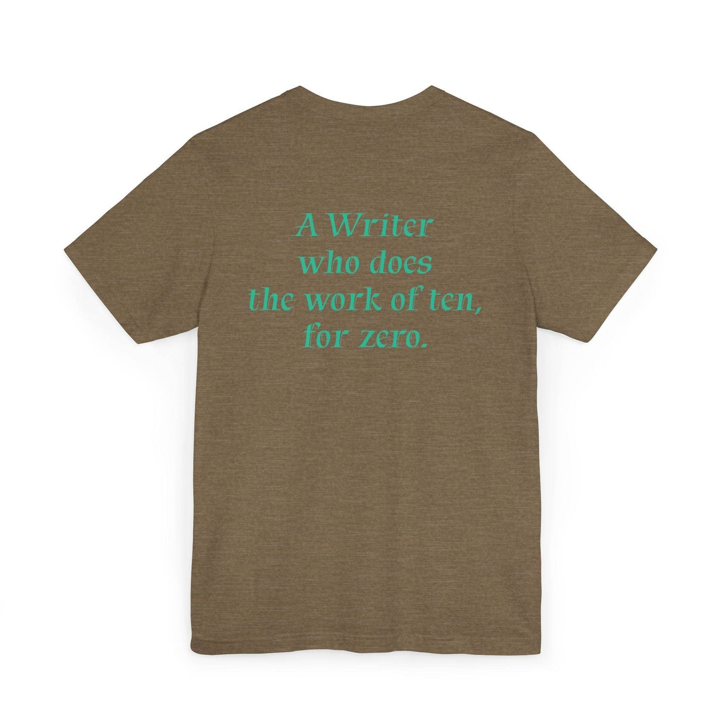 Unisex Jersey T-Shirt - 'Indie Author' Inspirational - The Dreamer's Bookshop.