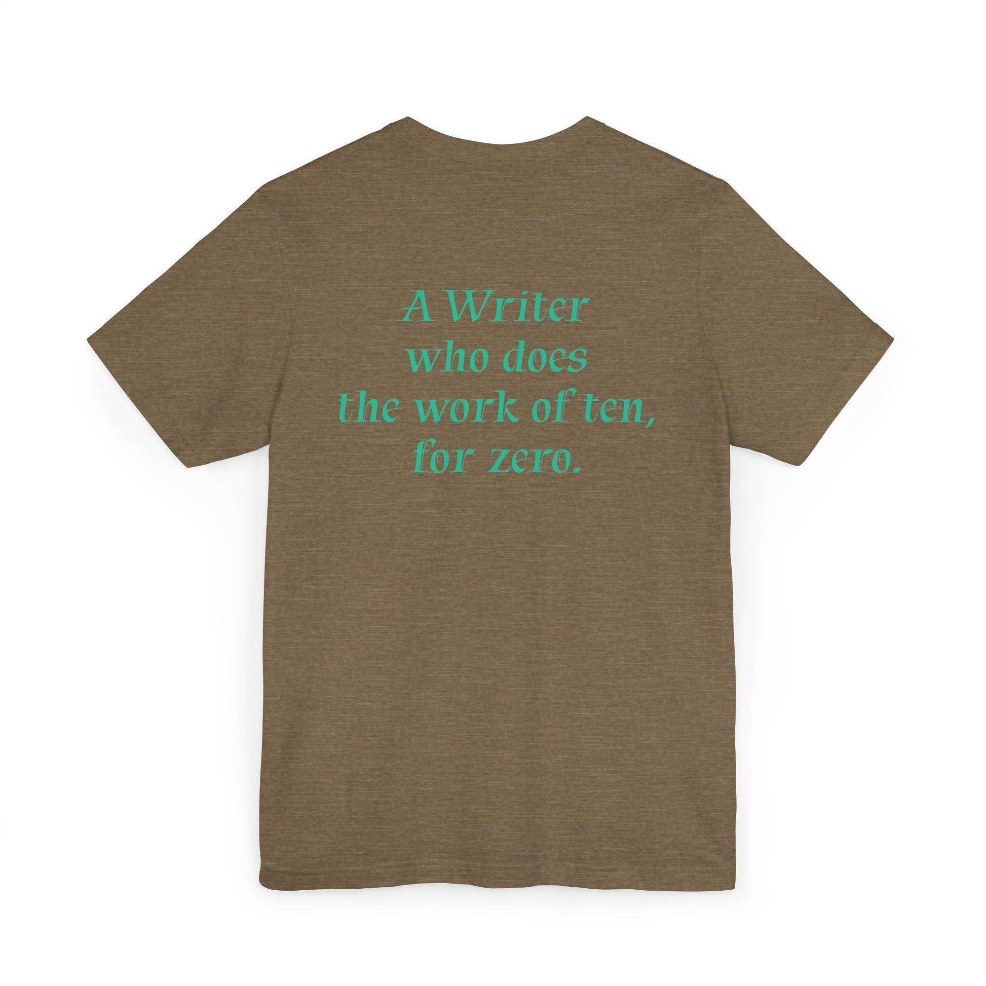 Unisex Jersey T-Shirt - 'Indie Author' Inspirational - The Dreamer's Bookshop.