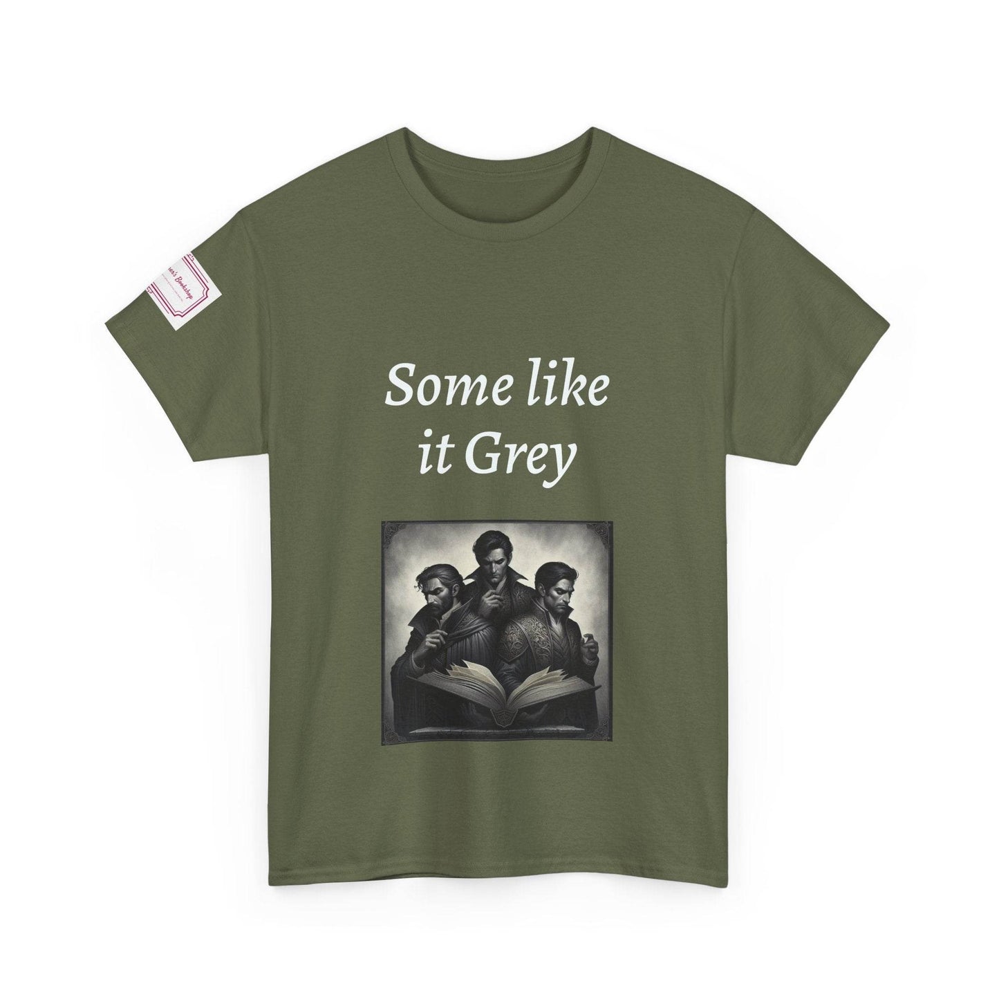 Like it Grey - Graphic Unisex Heavy Cotton Tee - Dark Romance - The Dreamer's Bookshop.