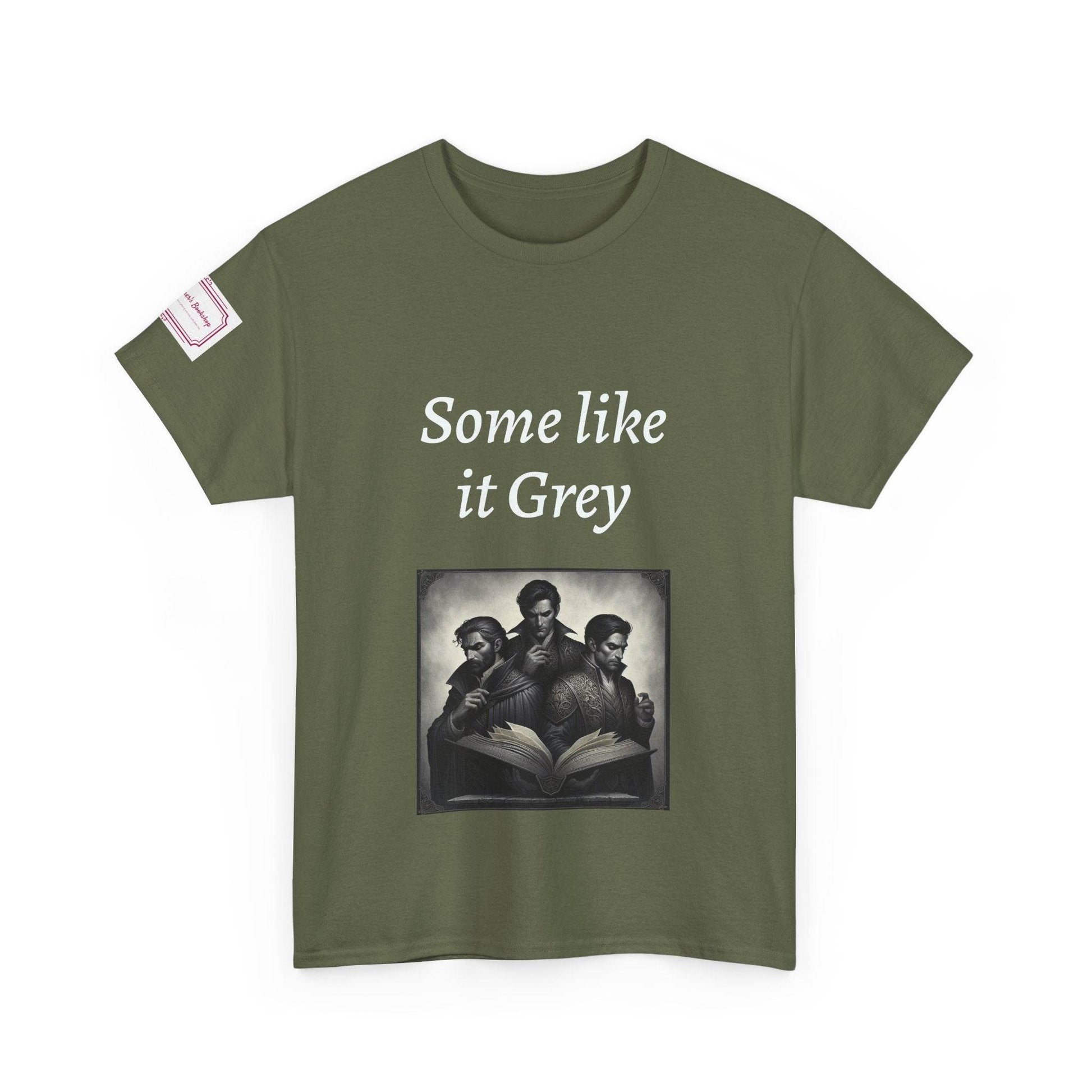 Like it Grey - Graphic Unisex Heavy Cotton Tee - Dark Romance - The Dreamer's Bookshop.