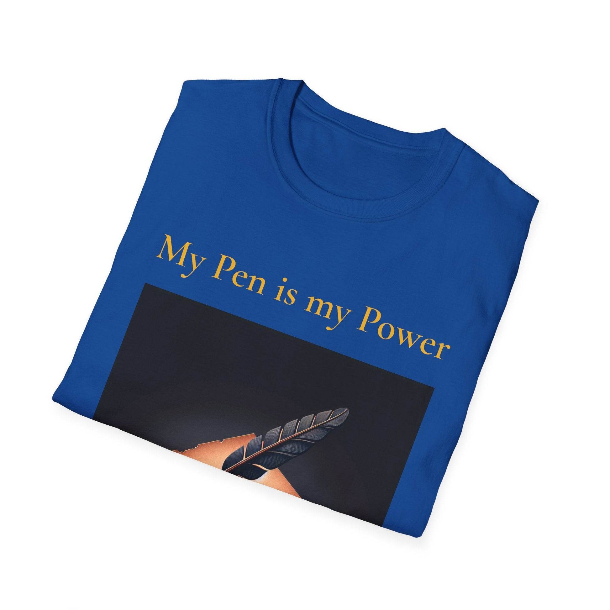 Unisex Softstyle T-Shirt - 'My Pen' - The Dreamer's Bookshop.
