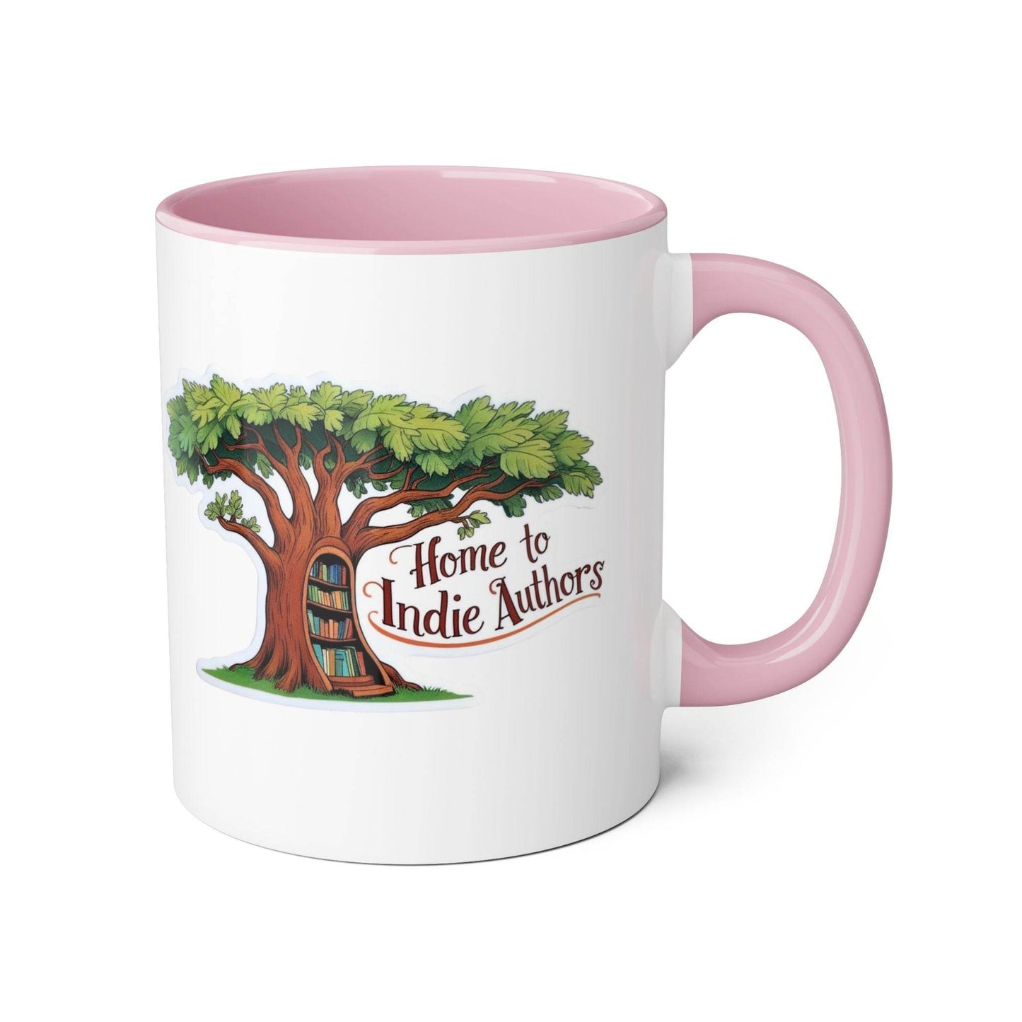 Dreamer's Bookshop Accent Mug - 11oz Coffee Cup for Readers & Book Lovers - The Dreamer's Bookshop.