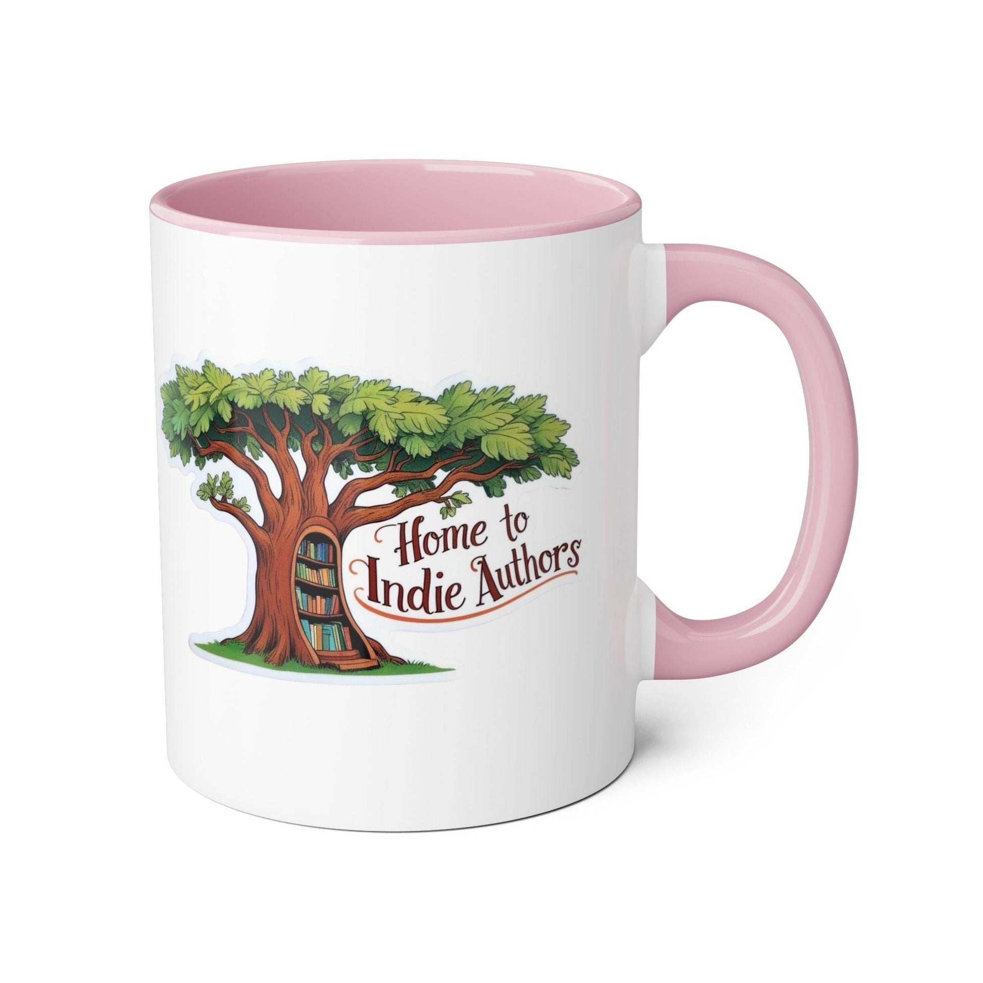 Dreamer's Bookshop Accent Mug - 11oz Coffee Cup for Readers & Book Lovers - The Dreamer's Bookshop.