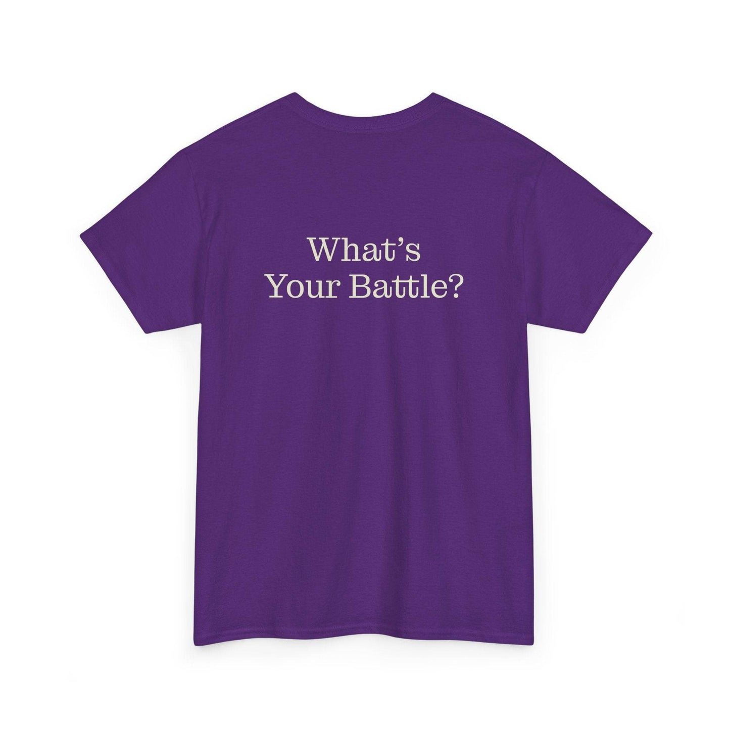 Chronic Pain Warrior Unisex Heavy Cotton Tee - Empowering Apparel for Health Awareness - The Dreamer's Bookshop.