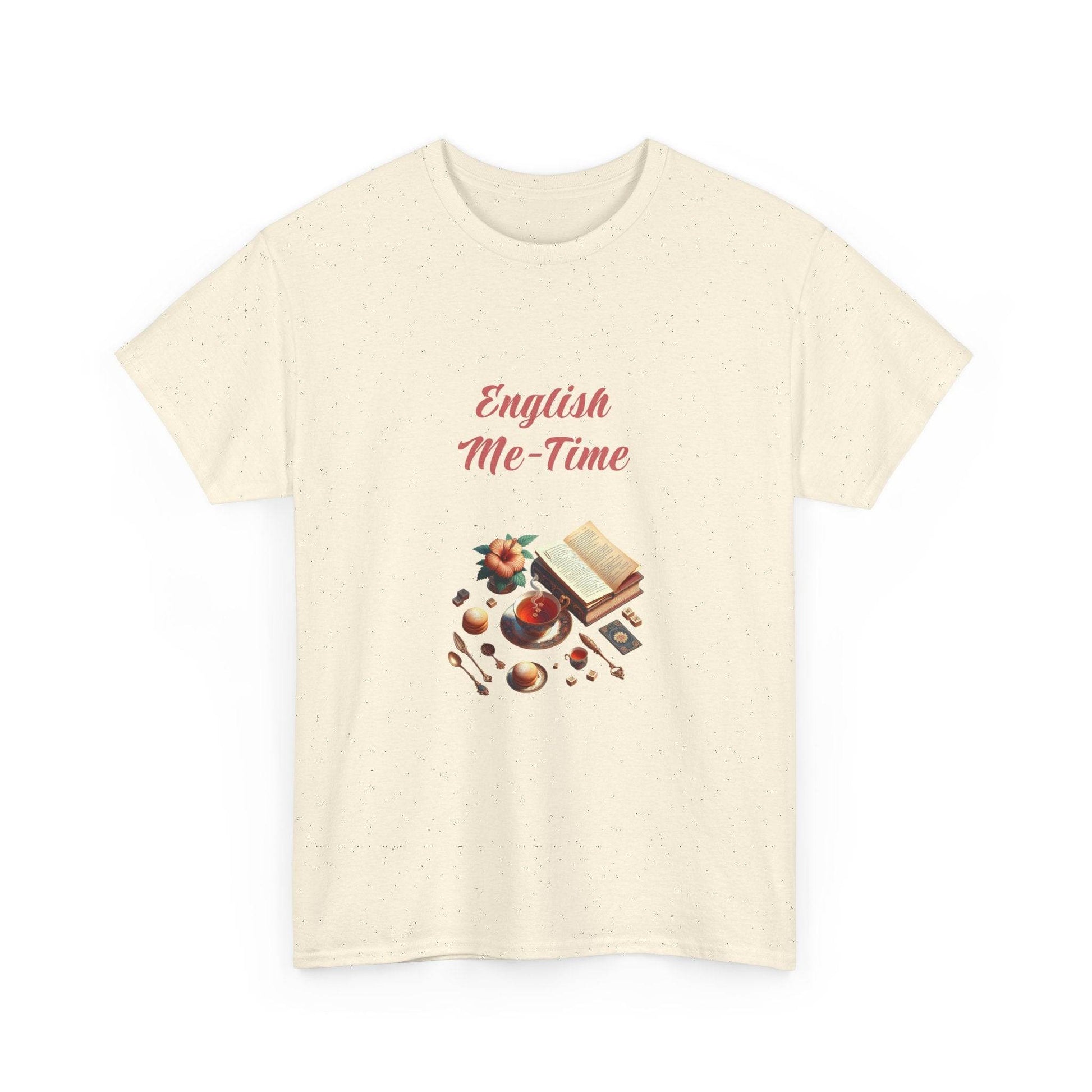 Me-Time - A Unisex Heavy Cotton Tee - Perfect Gift for Book Lovers - The Dreamer's Bookshop.