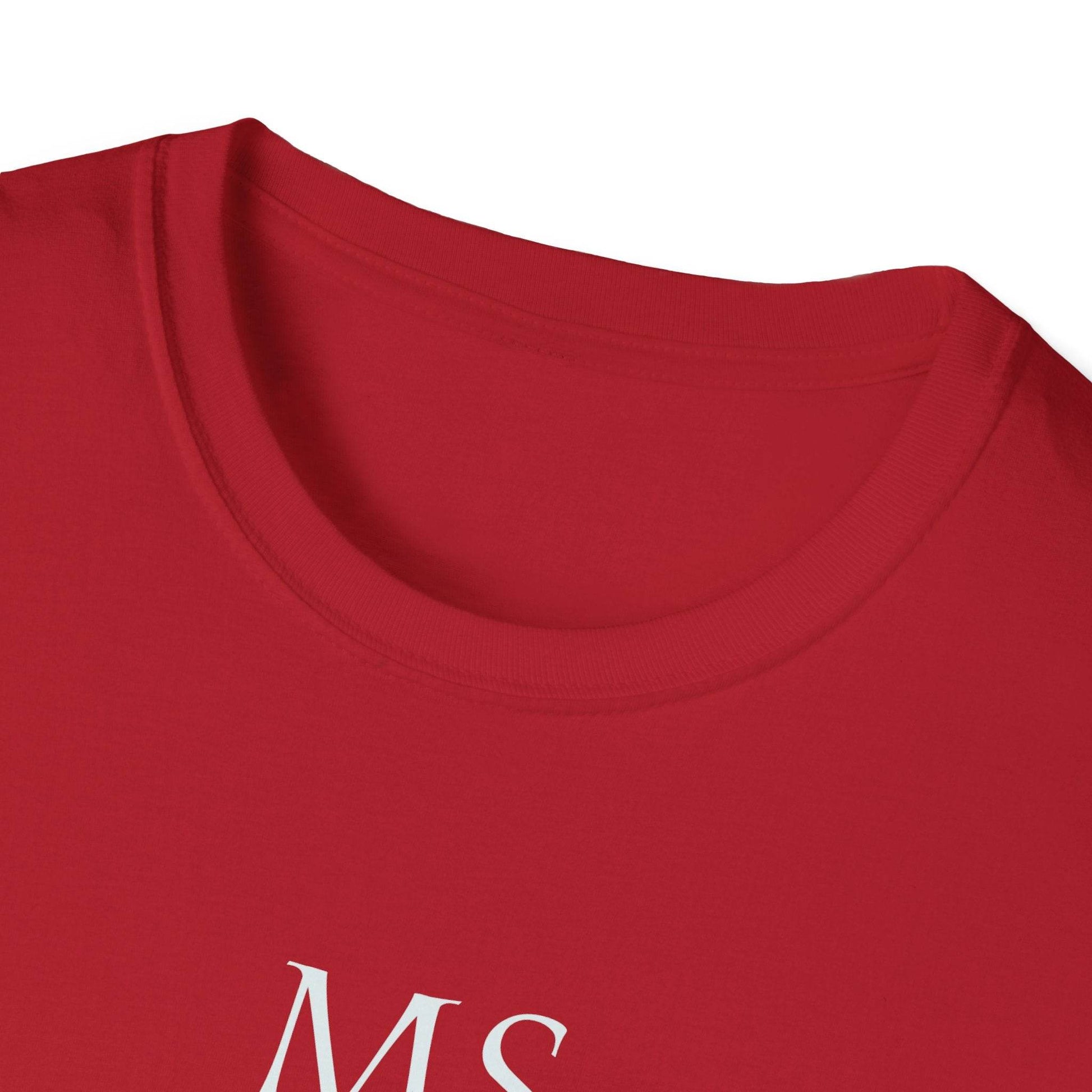 M.S. Warrior Unisex Softstyle T-Shirt - Empowering Battle for Women's Health - The Dreamer's Bookshop.