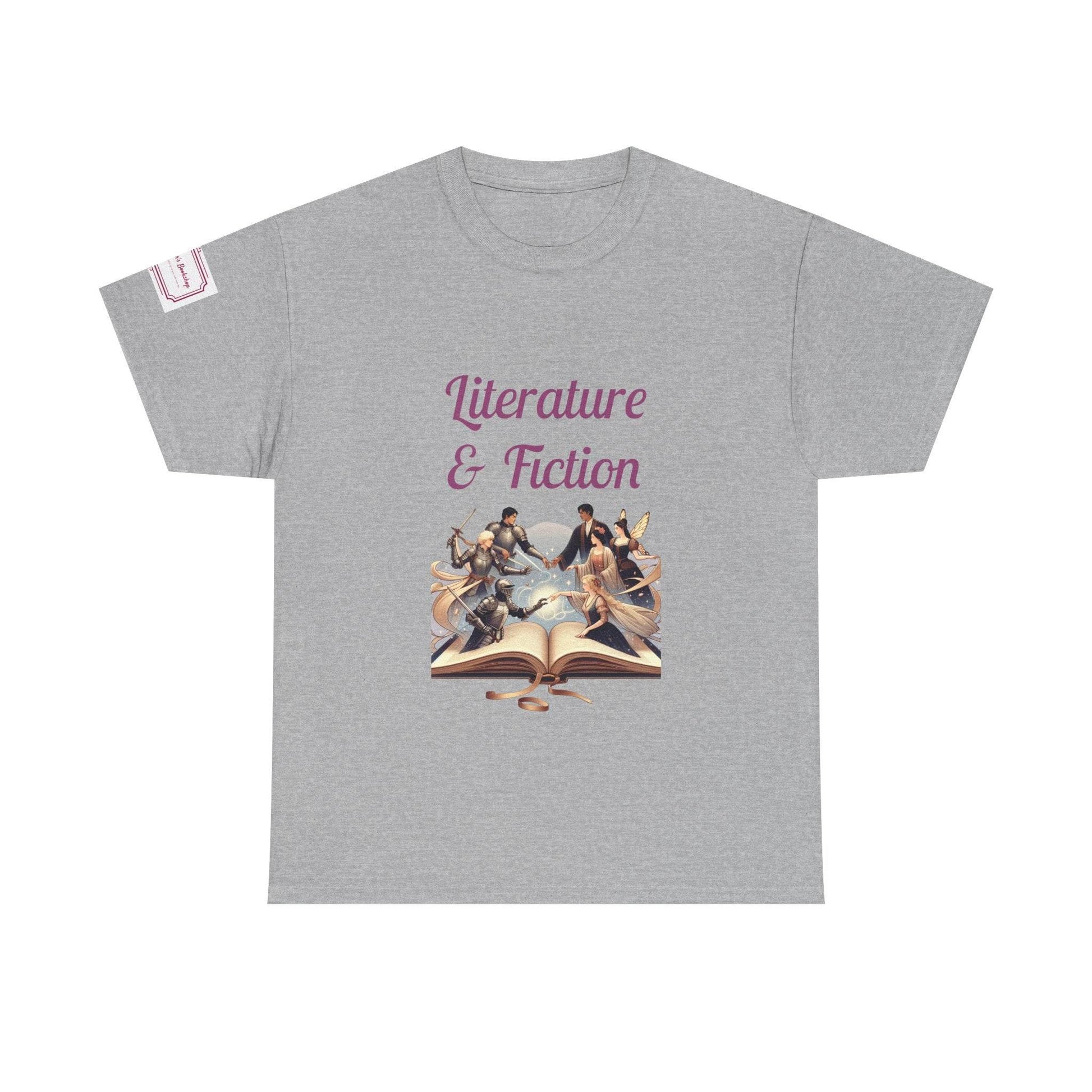 Fiction - Graphic Unisex Heavy Cotton Tee - Literature Books - The Dreamer's Bookshop.
