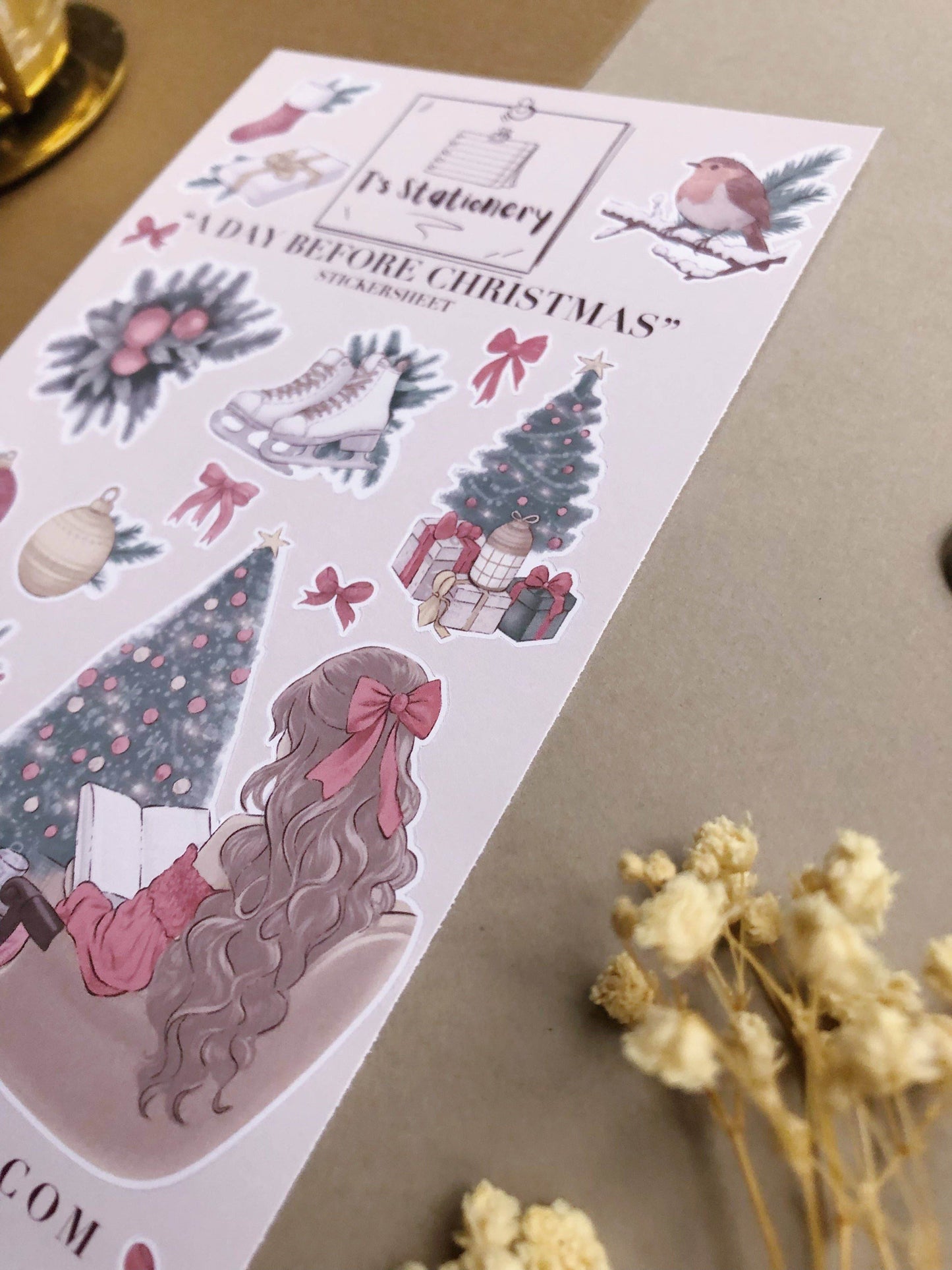 T's Stationery - „Een dag voor Kerstmis” - The Dreamer's Bookshop.