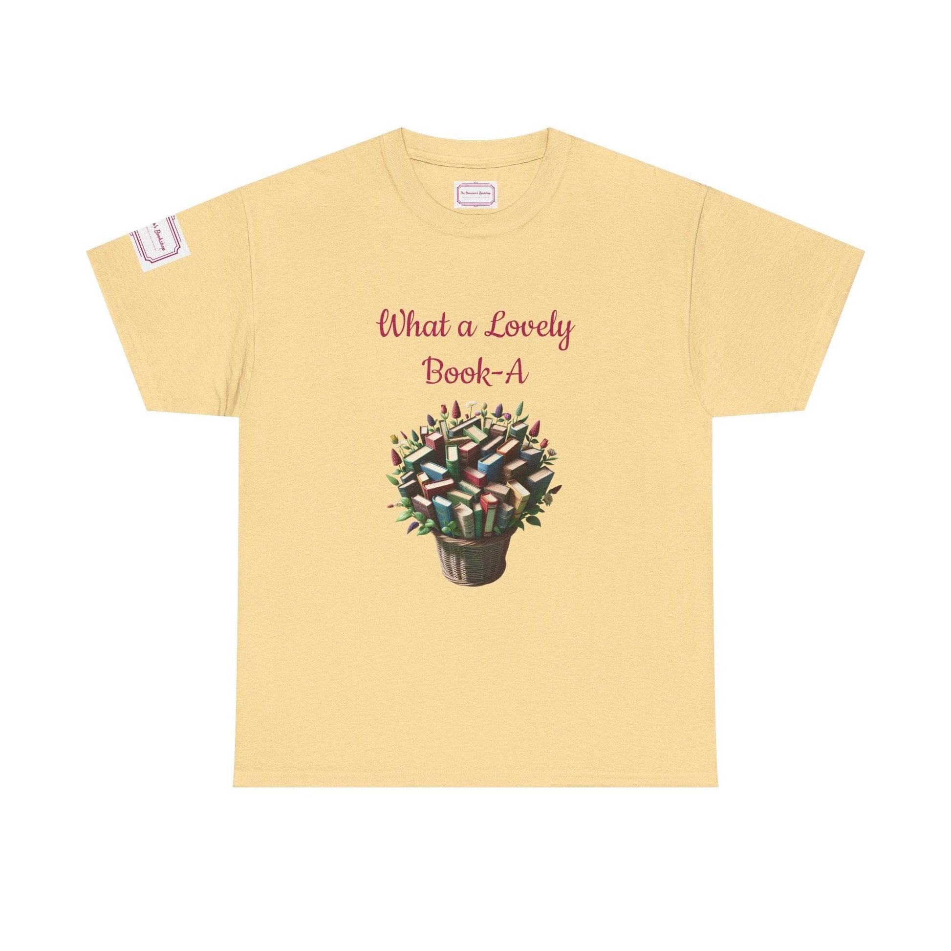 What a Lovely Book-A Unisex Heavy Cotton Tee - Perfect for Book Lovers - The Dreamer's Bookshop.